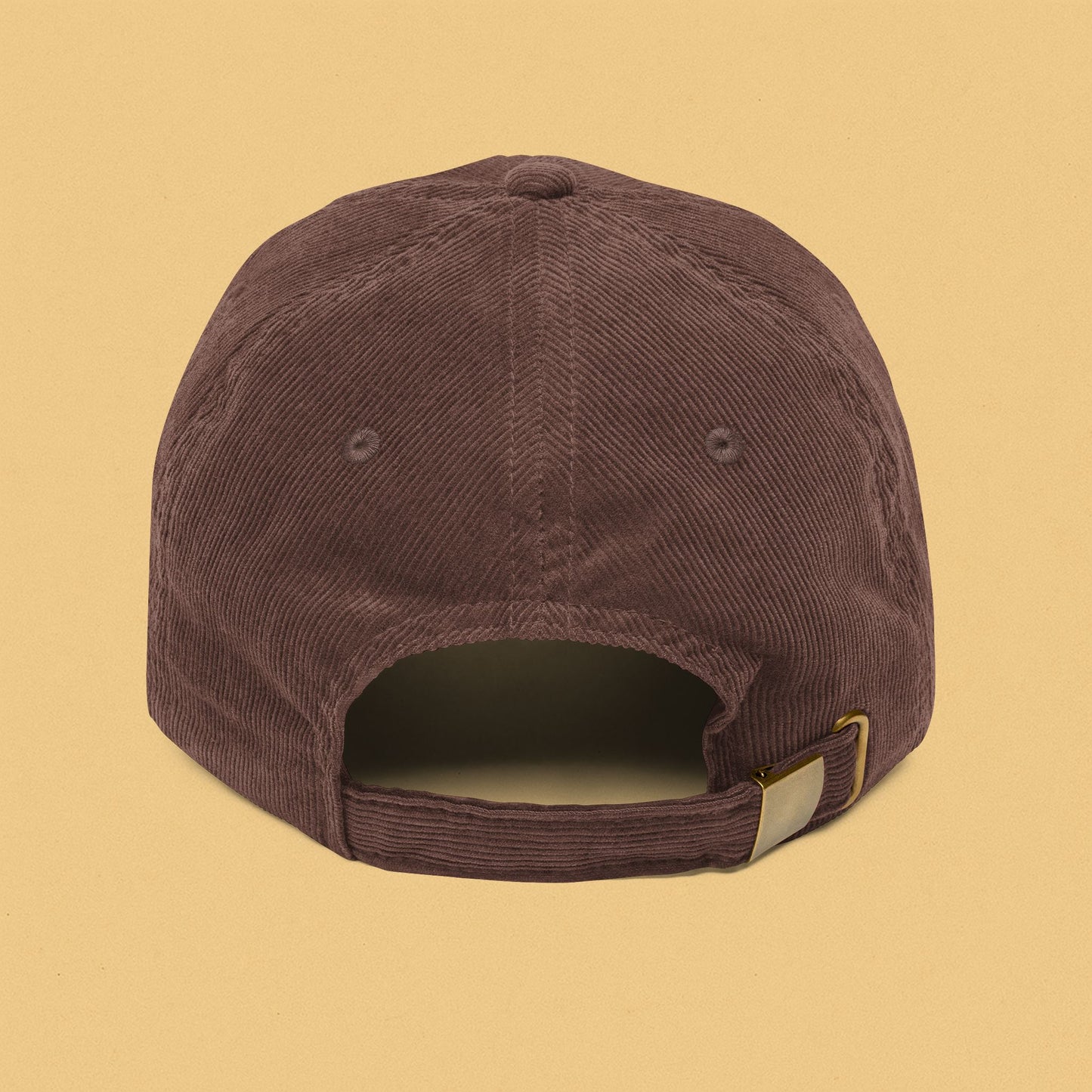Hair Pie Co. Retro Corduroy Cap with Embroidery