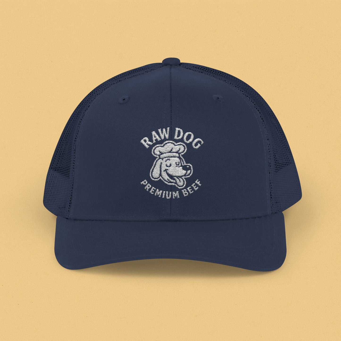 Raw Dog Trucker Snapback Hat