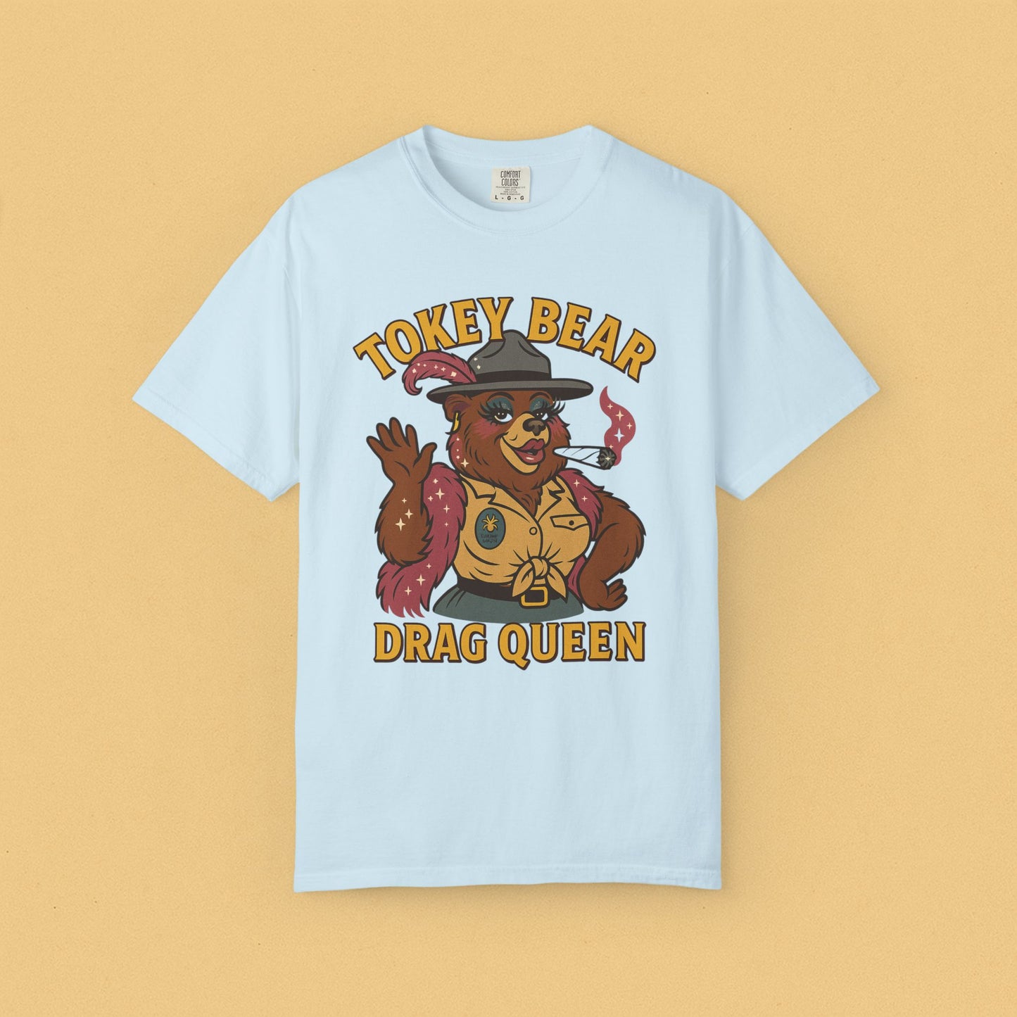 Tokey Bear Drag Queen T-Shirt Unisex Casual