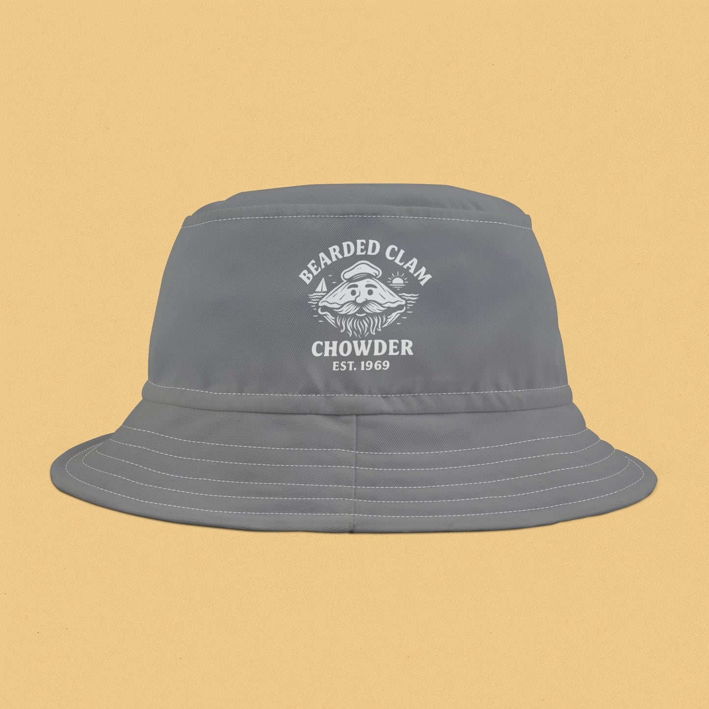 Bearded Clam Chowder Bucket Hat