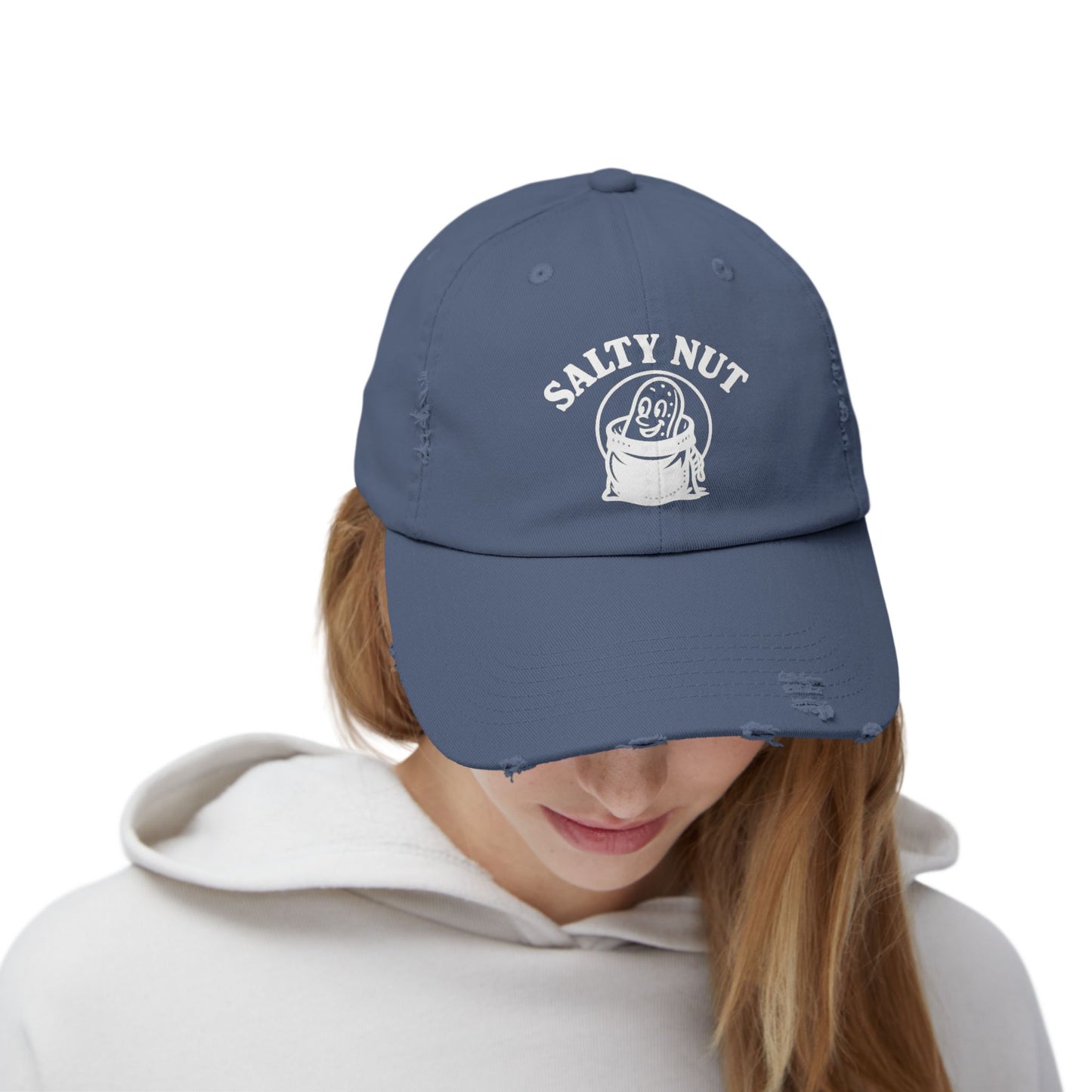 Salty Nut Distressed Unisex Cap