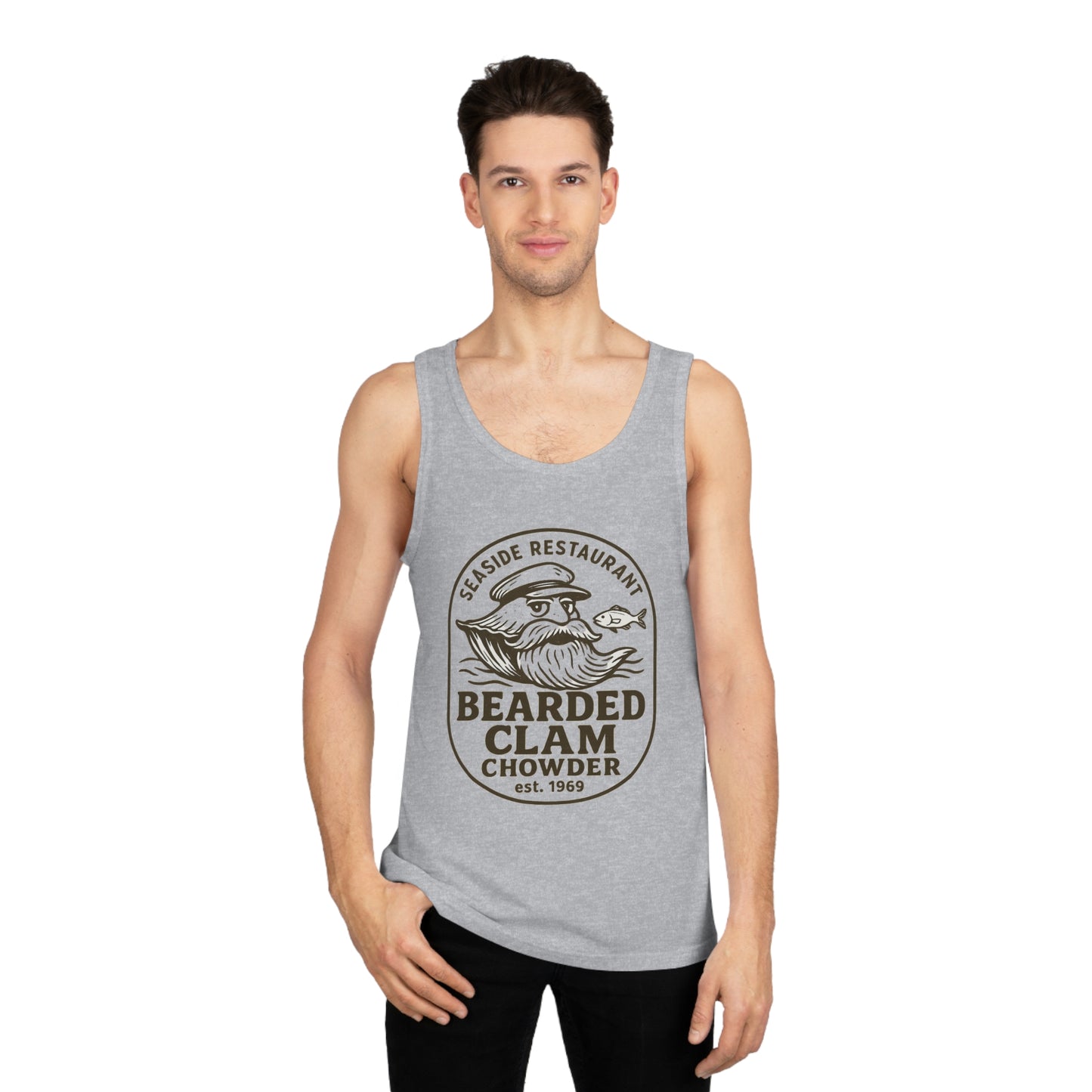 Bearded Clam Chowder Tank Top, Unisex