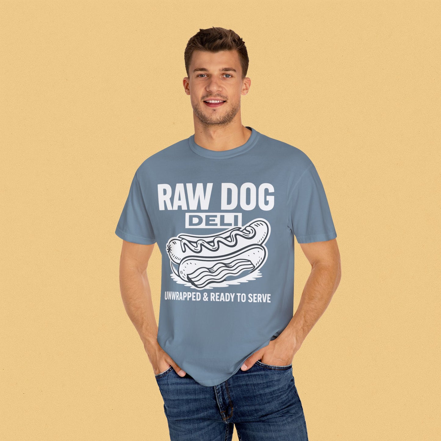 "RAW DOG DELI" Graphic Tee