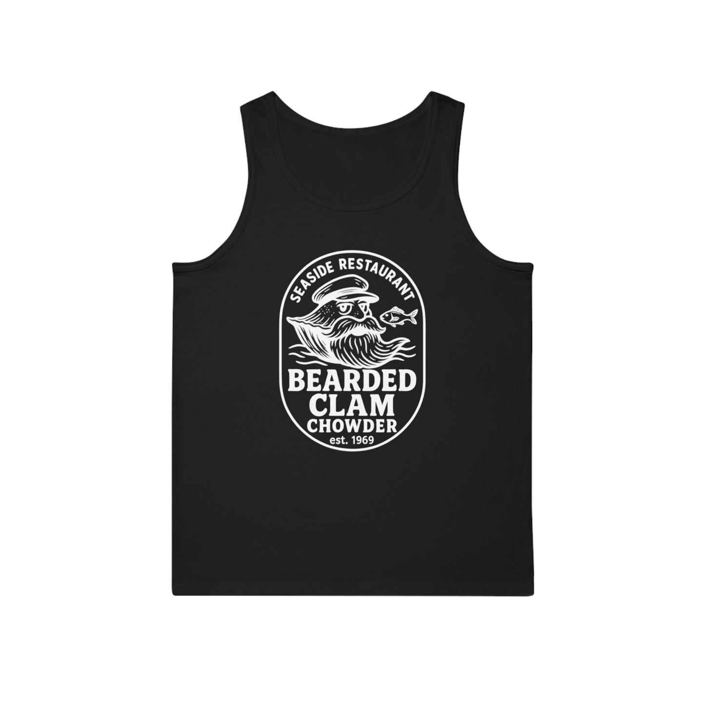 Bearded Clam Chowder Tank Top, Unisex