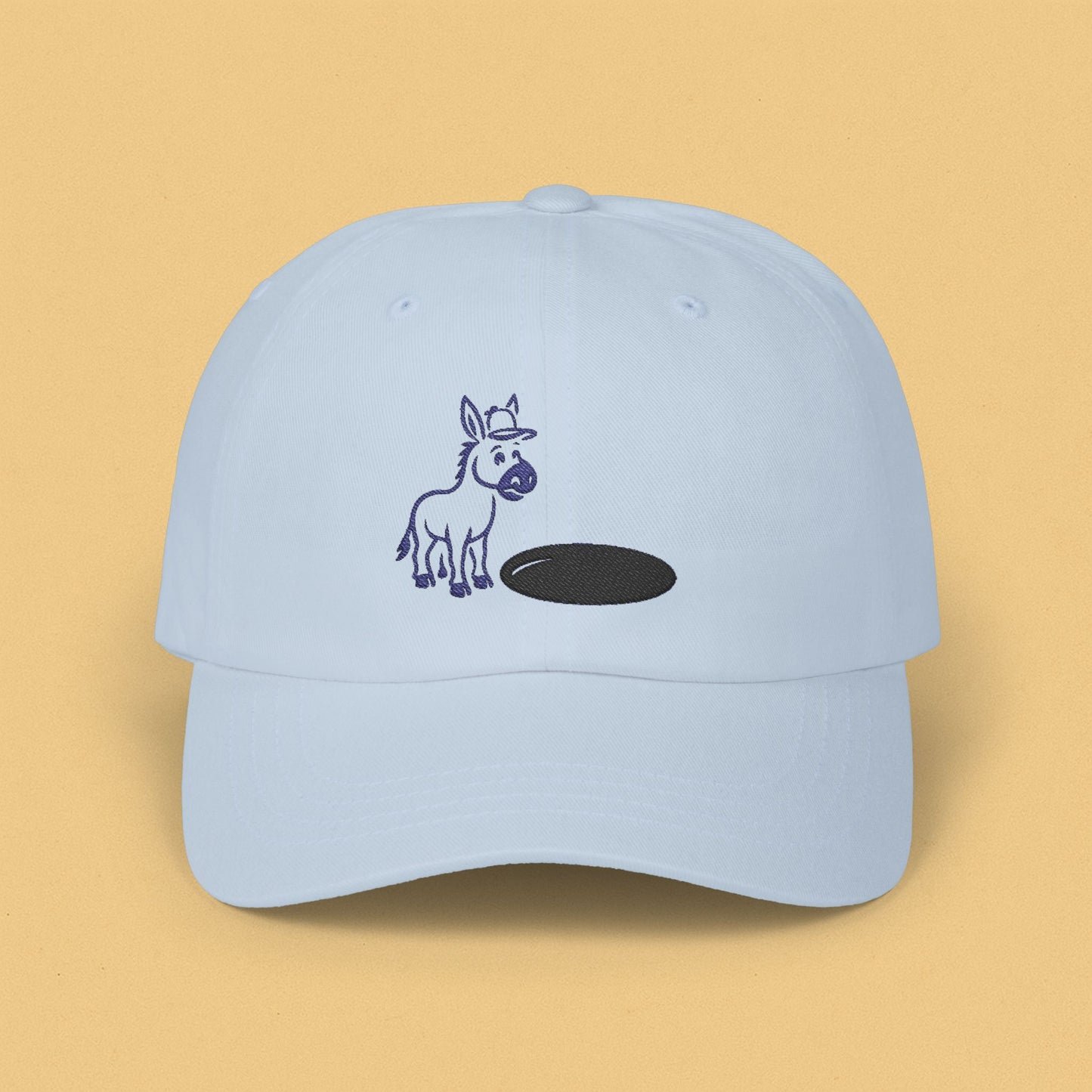 Donkey + Hole... you get it? Classic Dat Cap