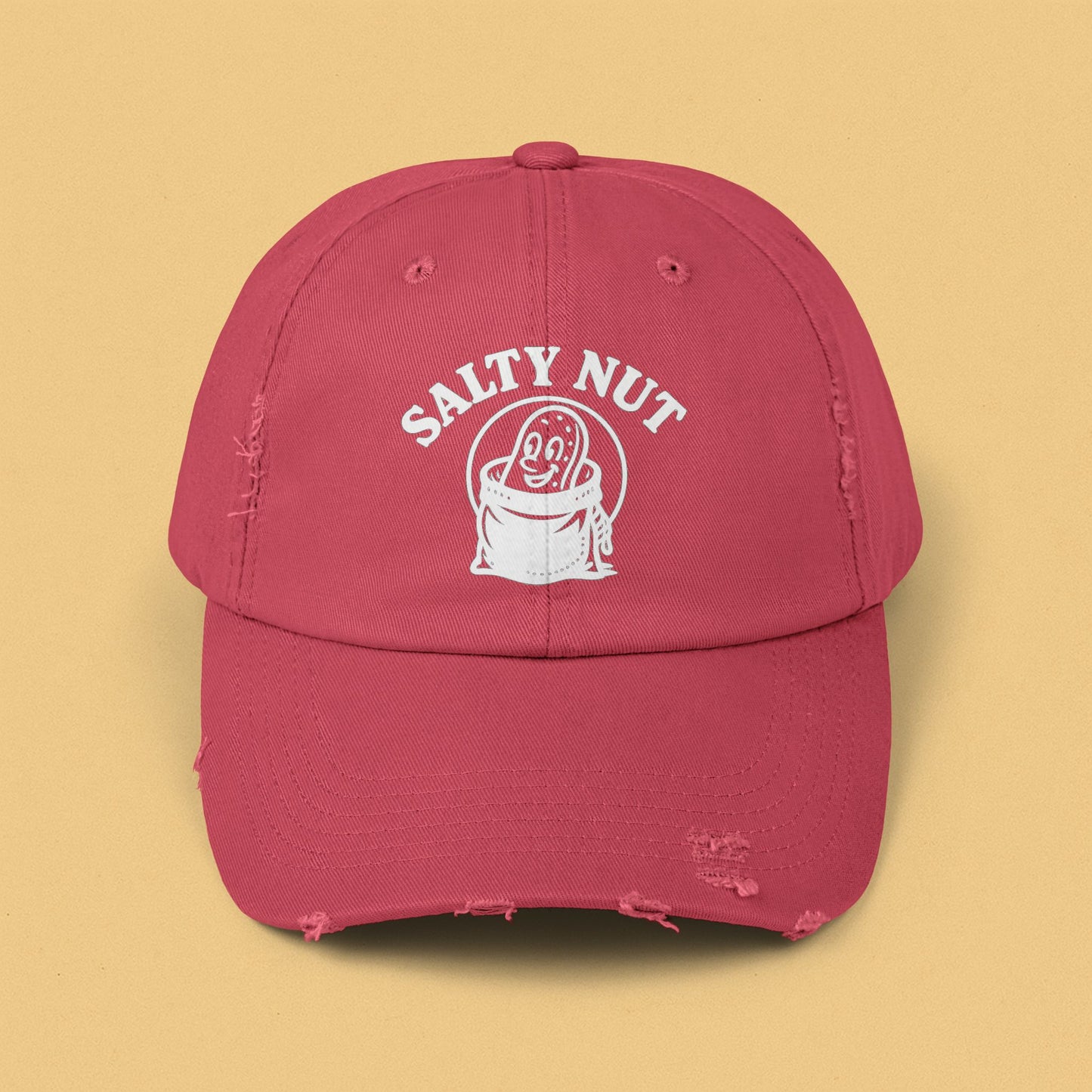 Salty Nut Distressed Unisex Cap