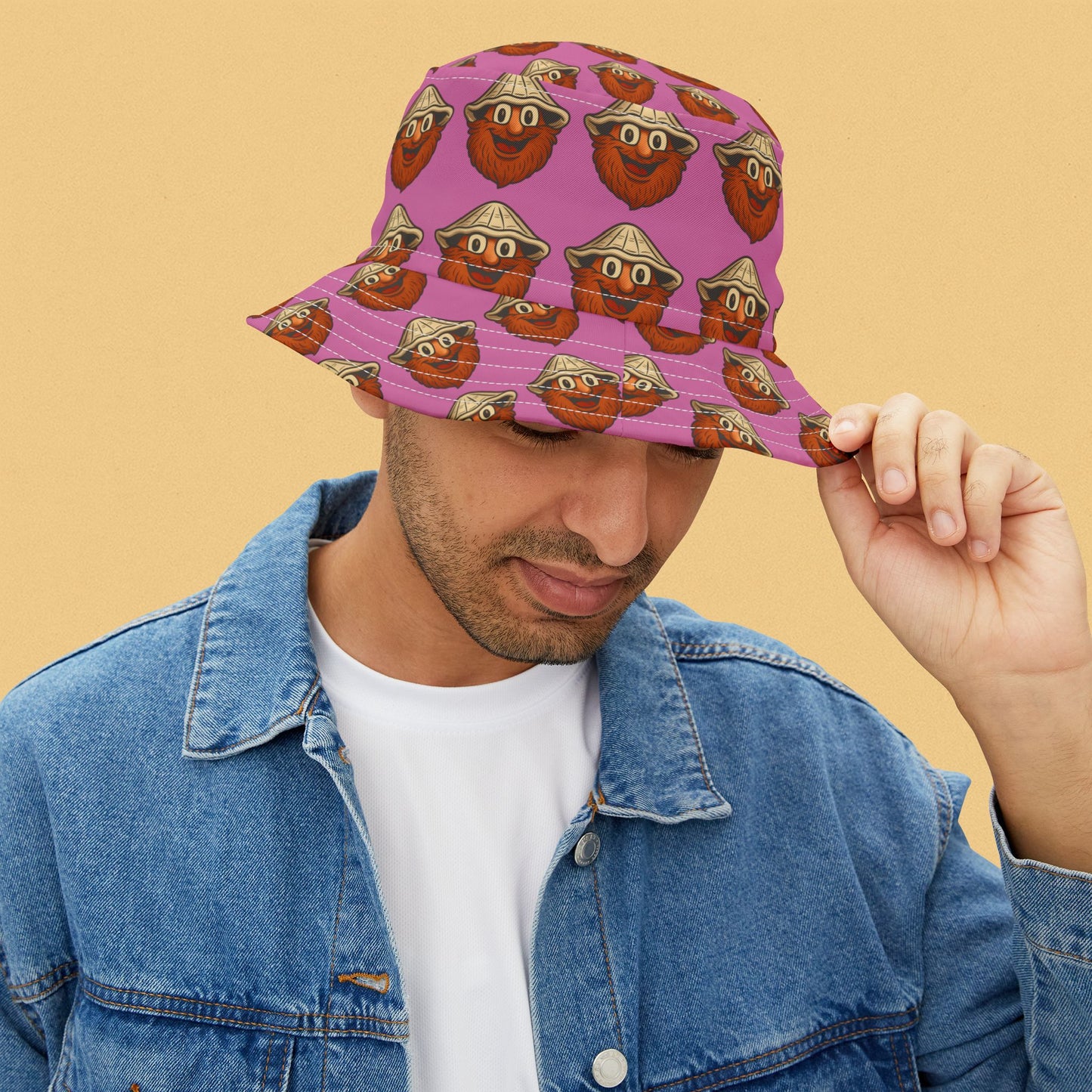 Bearded Clam All Over Print Bucket Hat