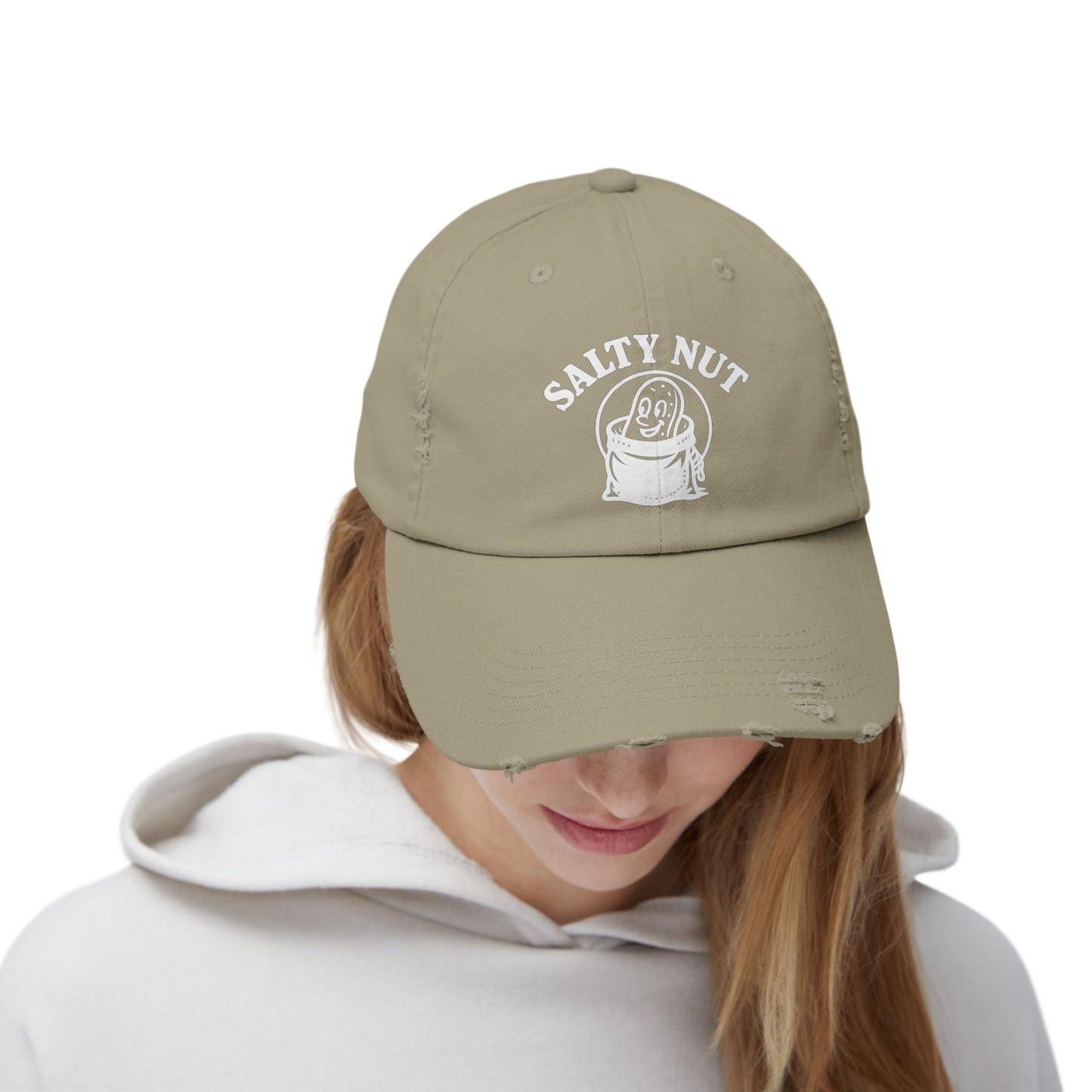 Salty Nut Distressed Unisex Cap