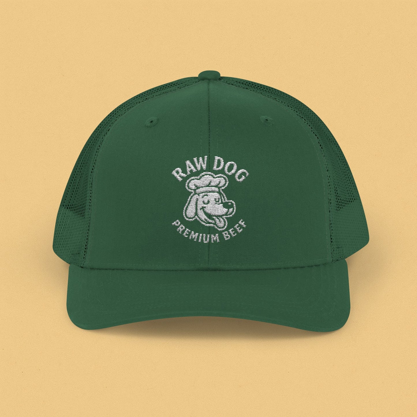 Raw Dog Trucker Snapback Hat