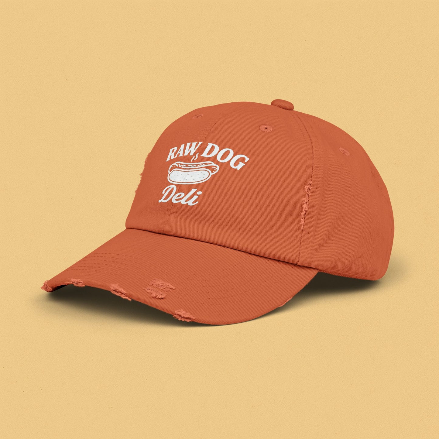 Raw Dog Deli Distressed Cap