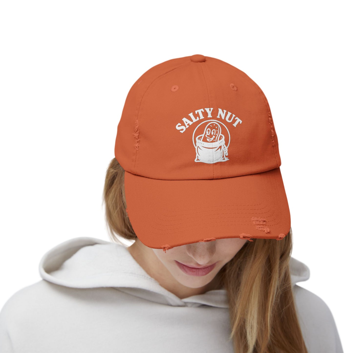 Salty Nut Distressed Unisex Cap
