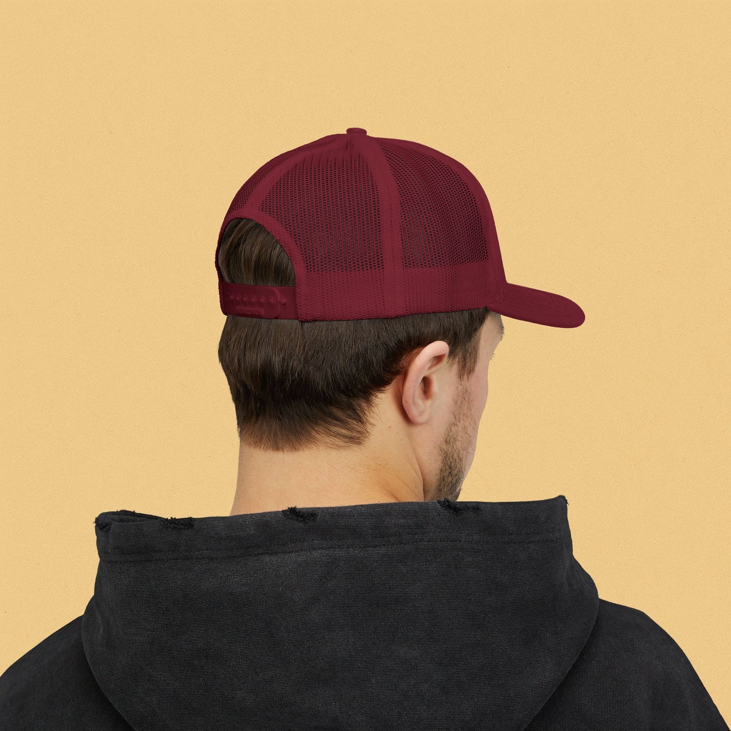 Barking Spider Embroidered Snapback Trucker Cap