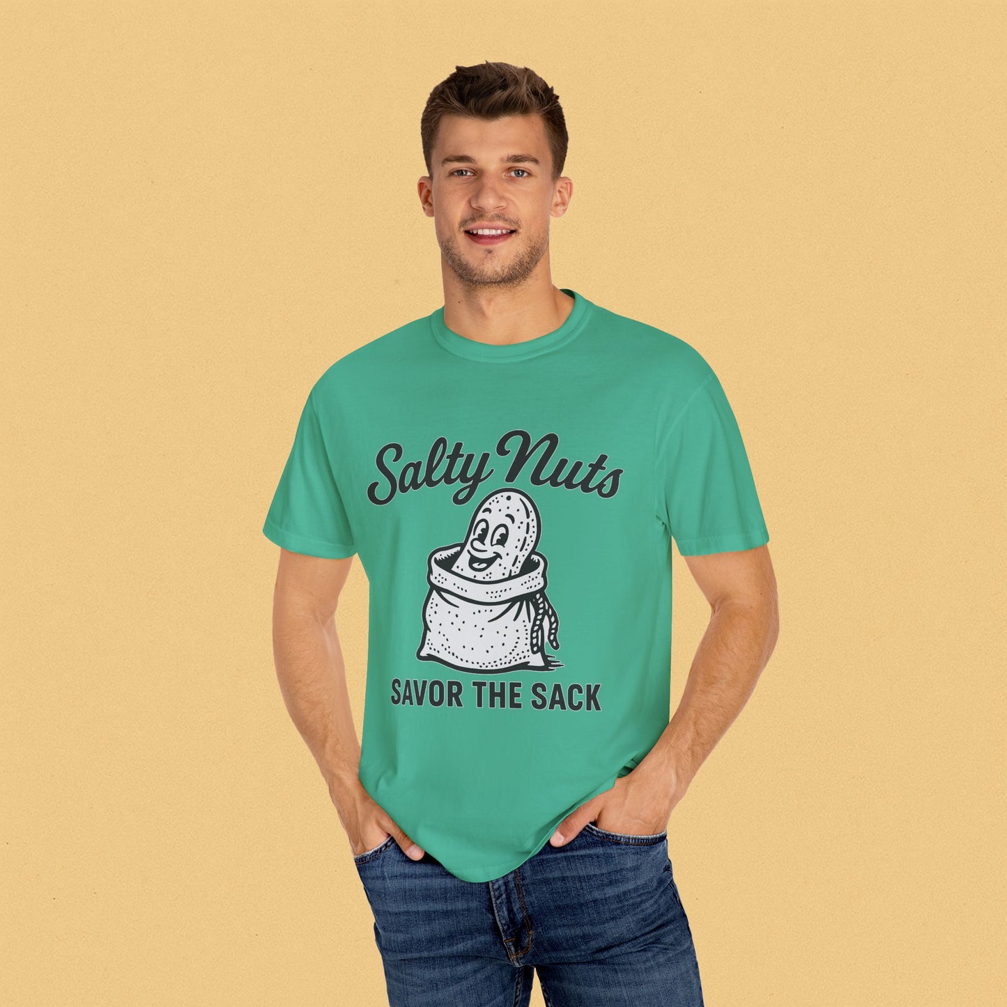 Salty Nuts Tee, Unisex Casual