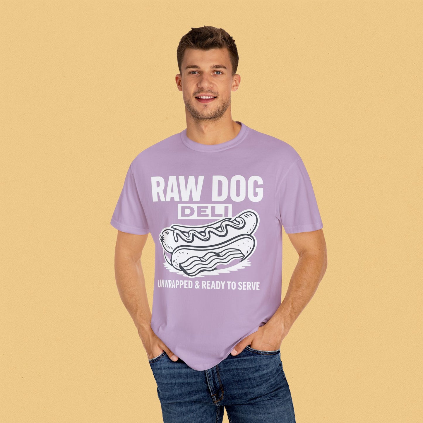 "RAW DOG DELI" Graphic Tee