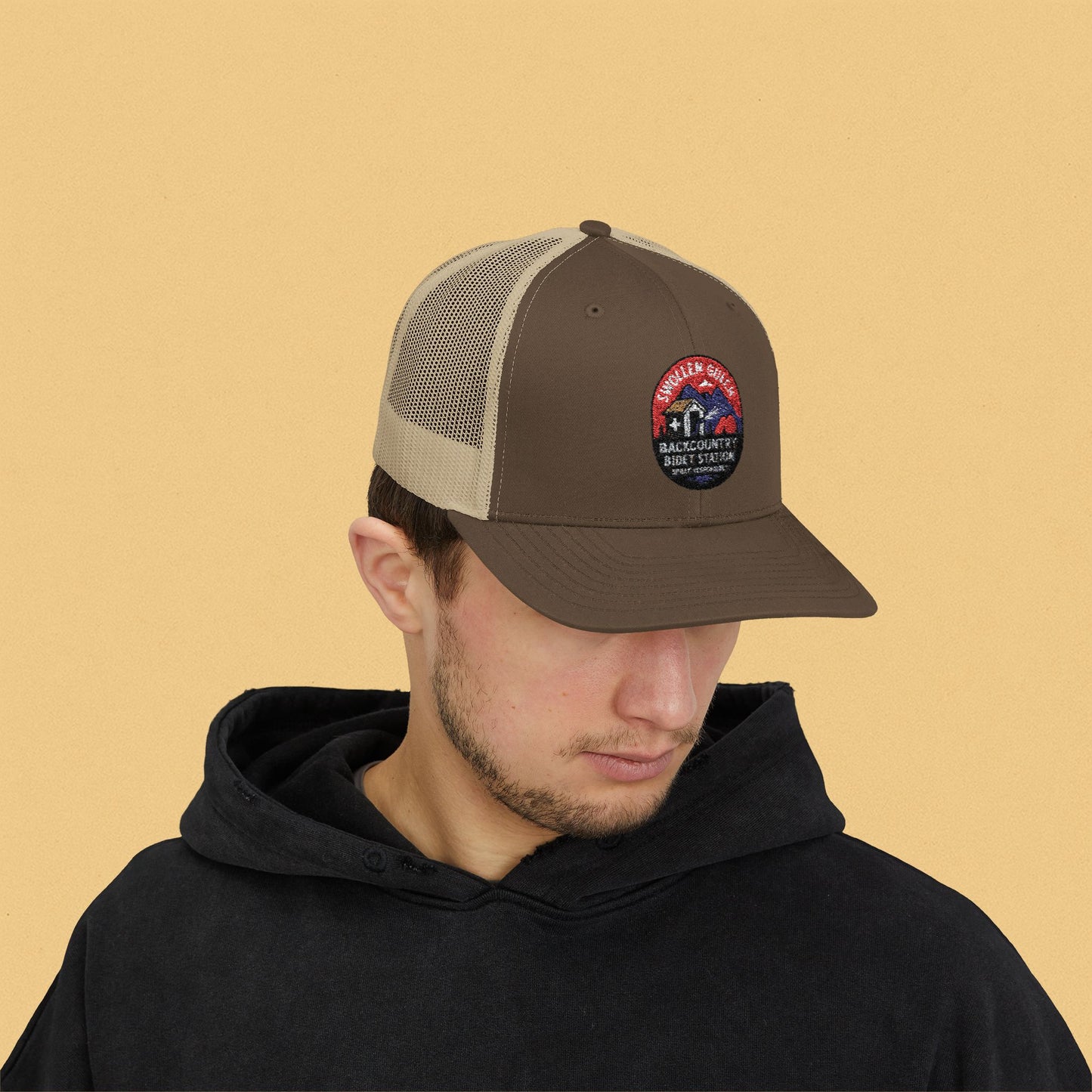 Swollen Gulch Bidet Station Snapback Trucker Cap