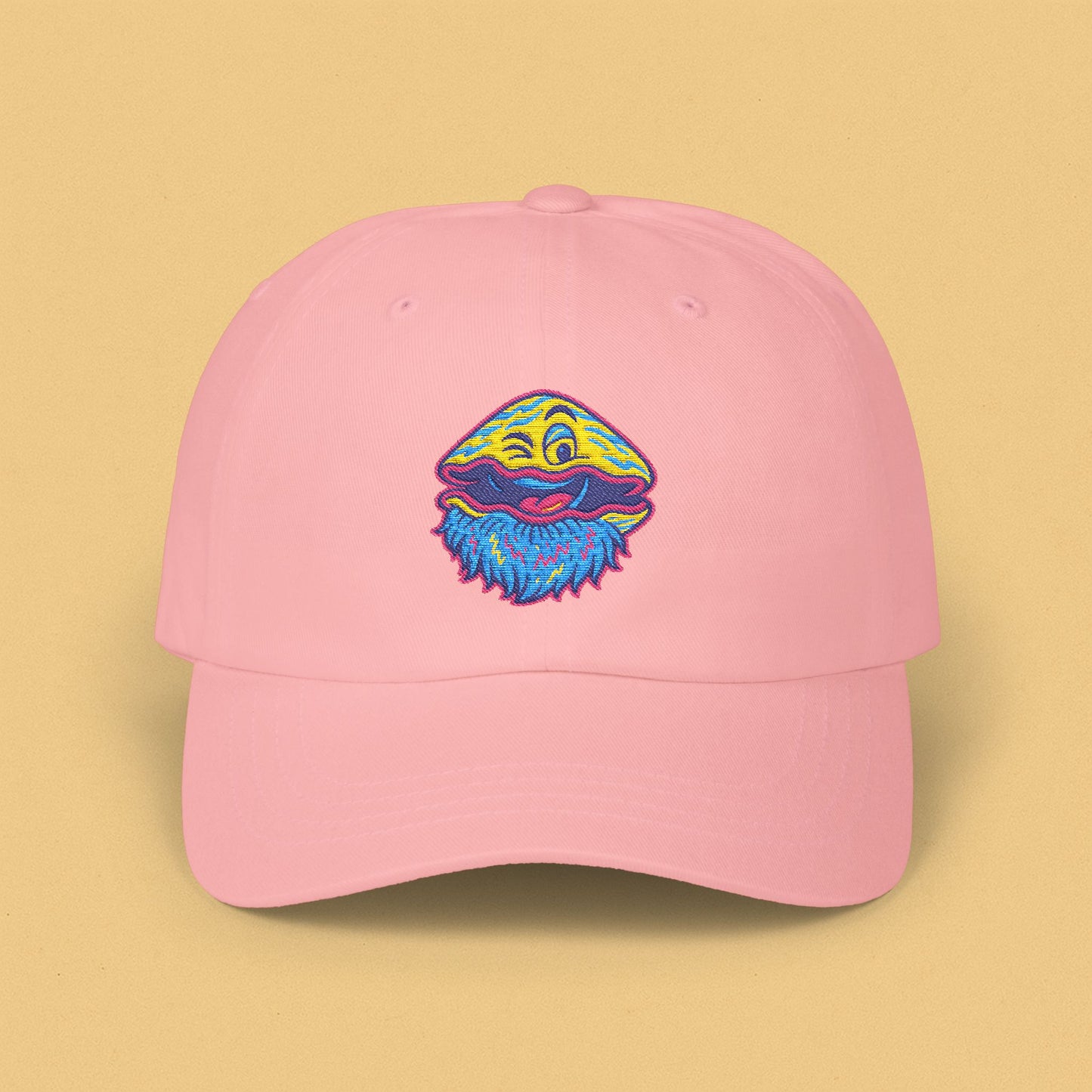 Psychedelic Clam Dad Cap