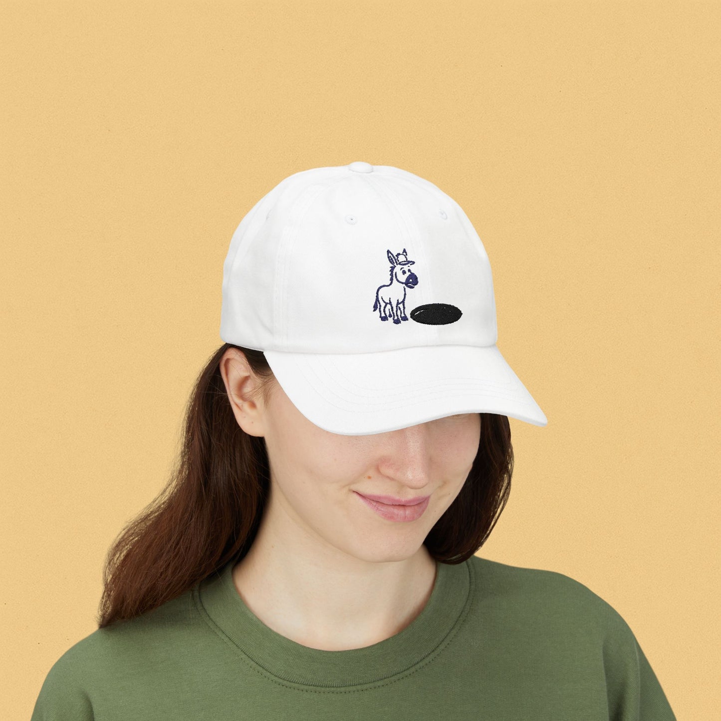 Donkey + Hole... you get it? Classic Dat Cap