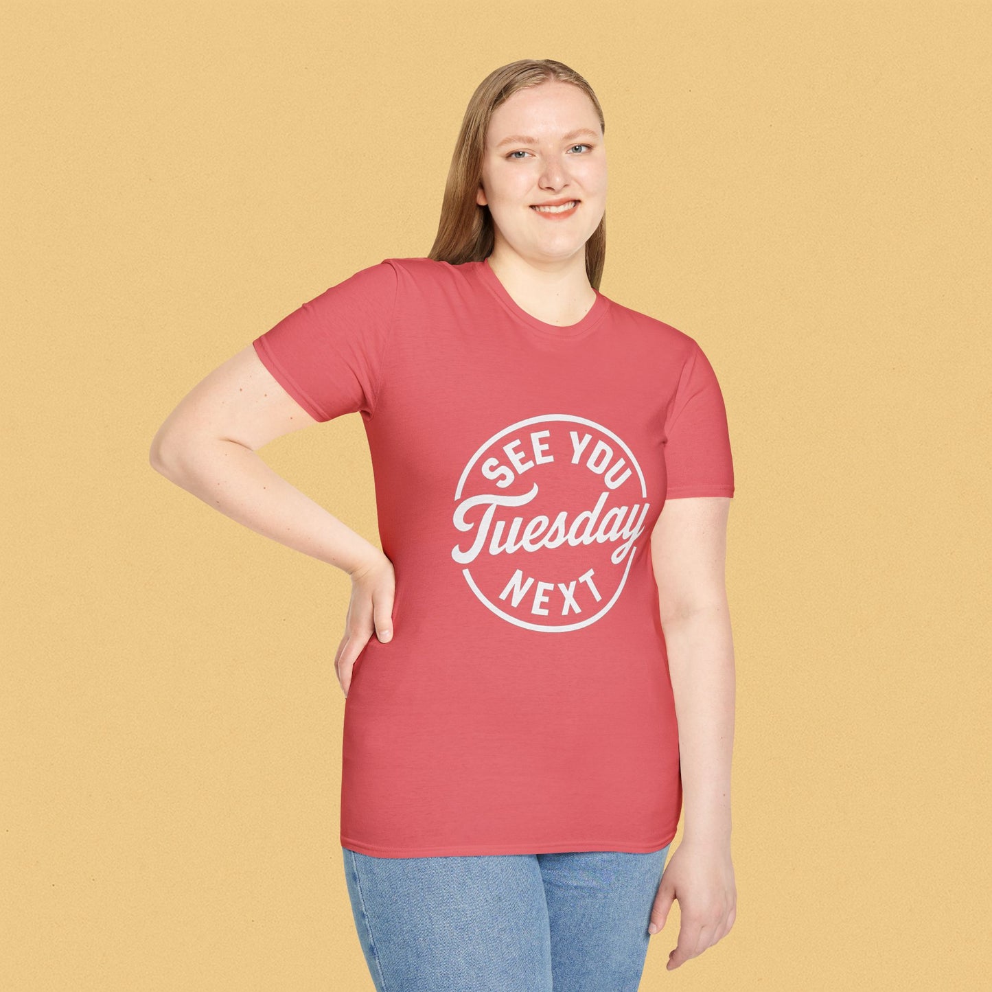 See You Tuesday Unisex Softstyle T-Shirt