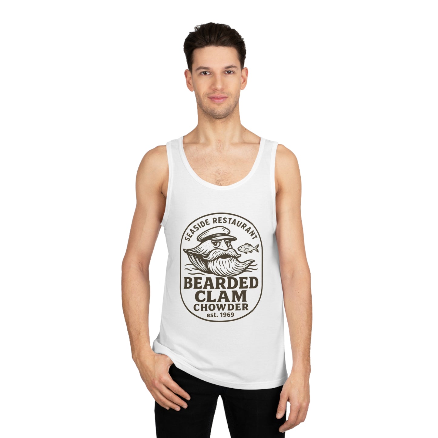 Bearded Clam Chowder Tank Top, Unisex