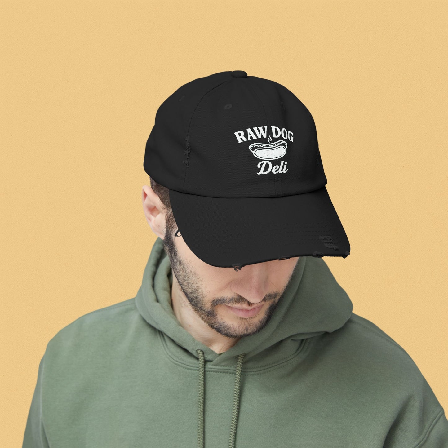 Raw Dog Deli Distressed Cap
