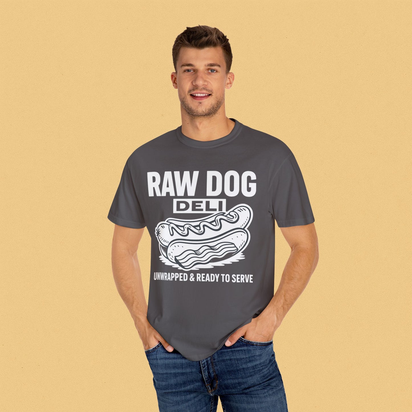 "RAW DOG DELI" Graphic Tee