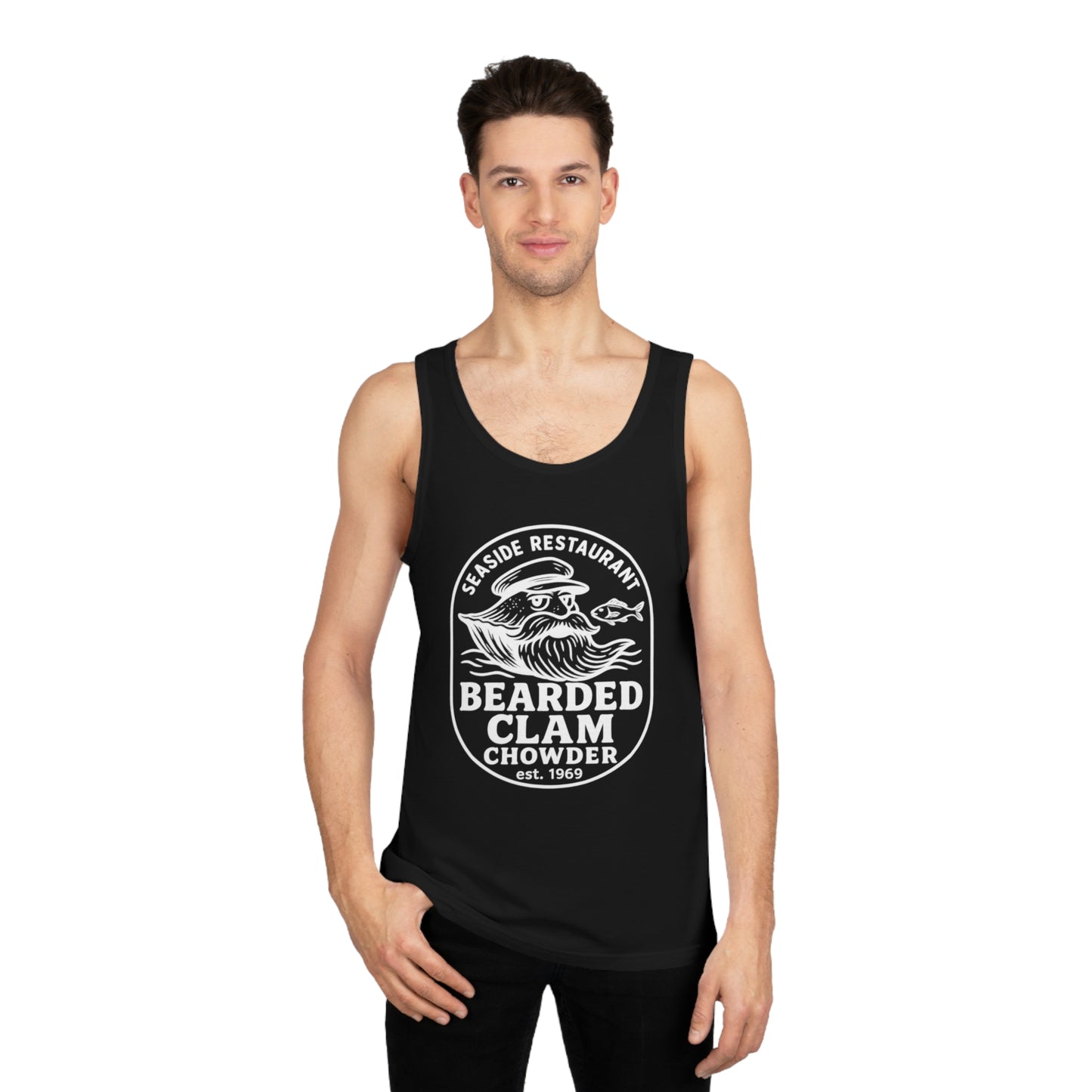 Bearded Clam Chowder Tank Top, Unisex