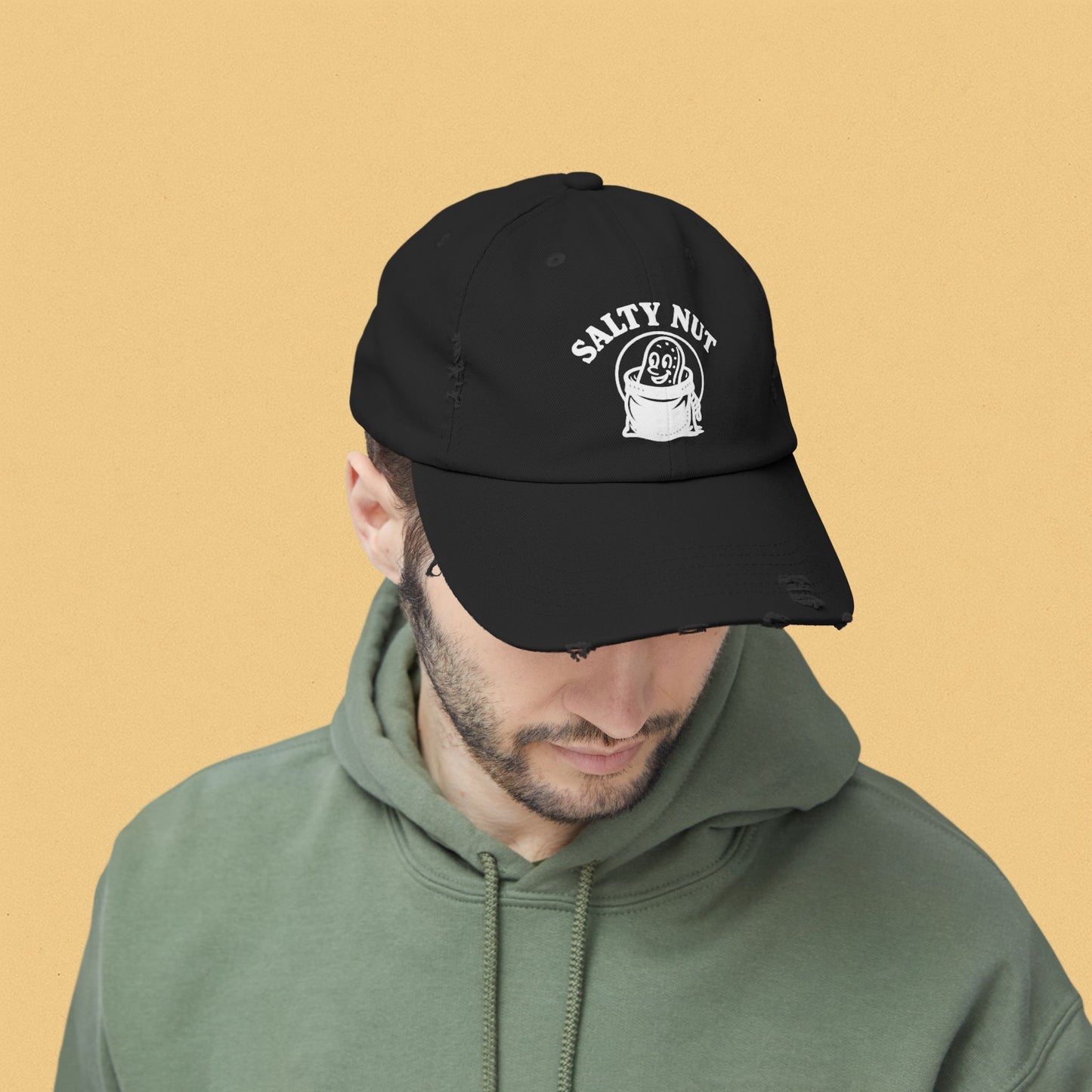 Salty Nut Distressed Unisex Cap