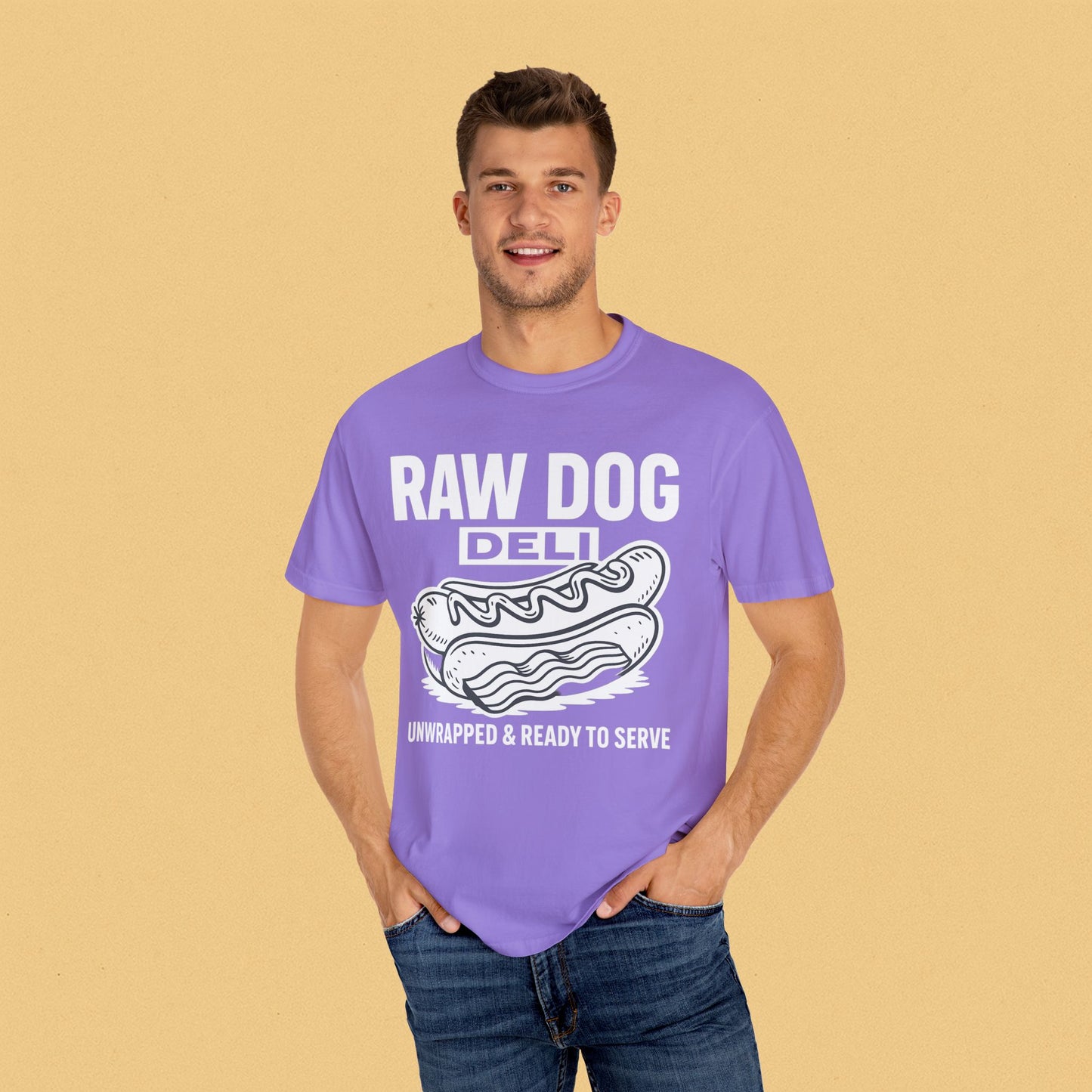 "RAW DOG DELI" Graphic Tee