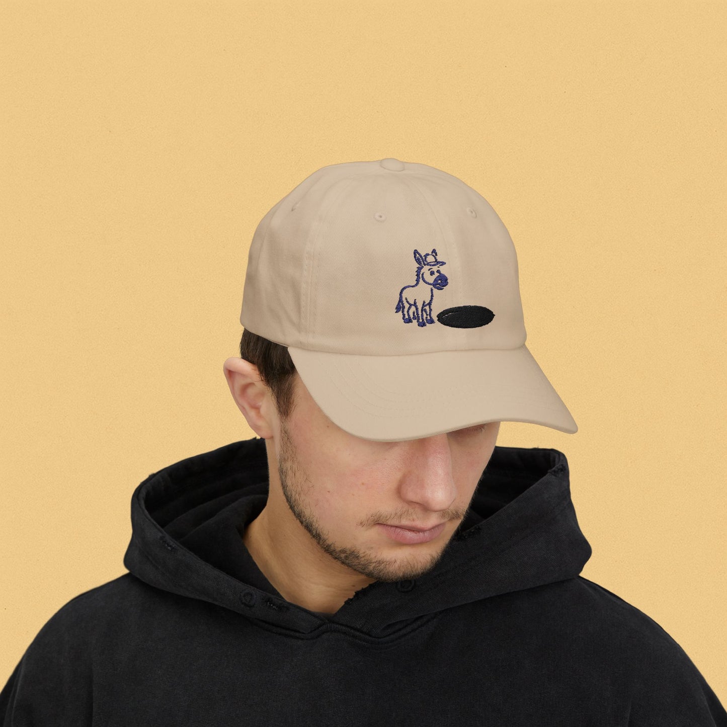 Donkey + Hole... you get it? Classic Dat Cap