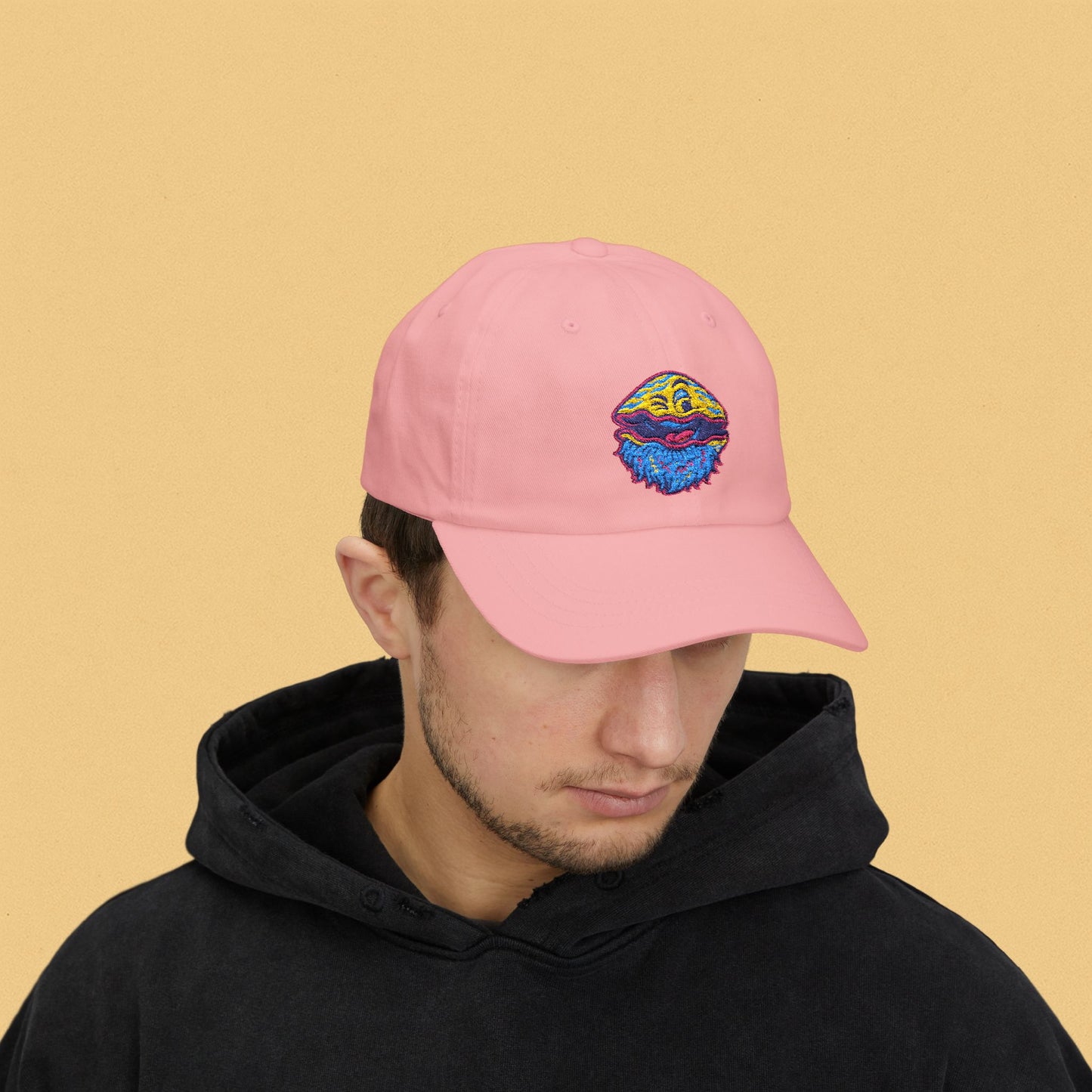 Psychedelic Clam Dad Cap