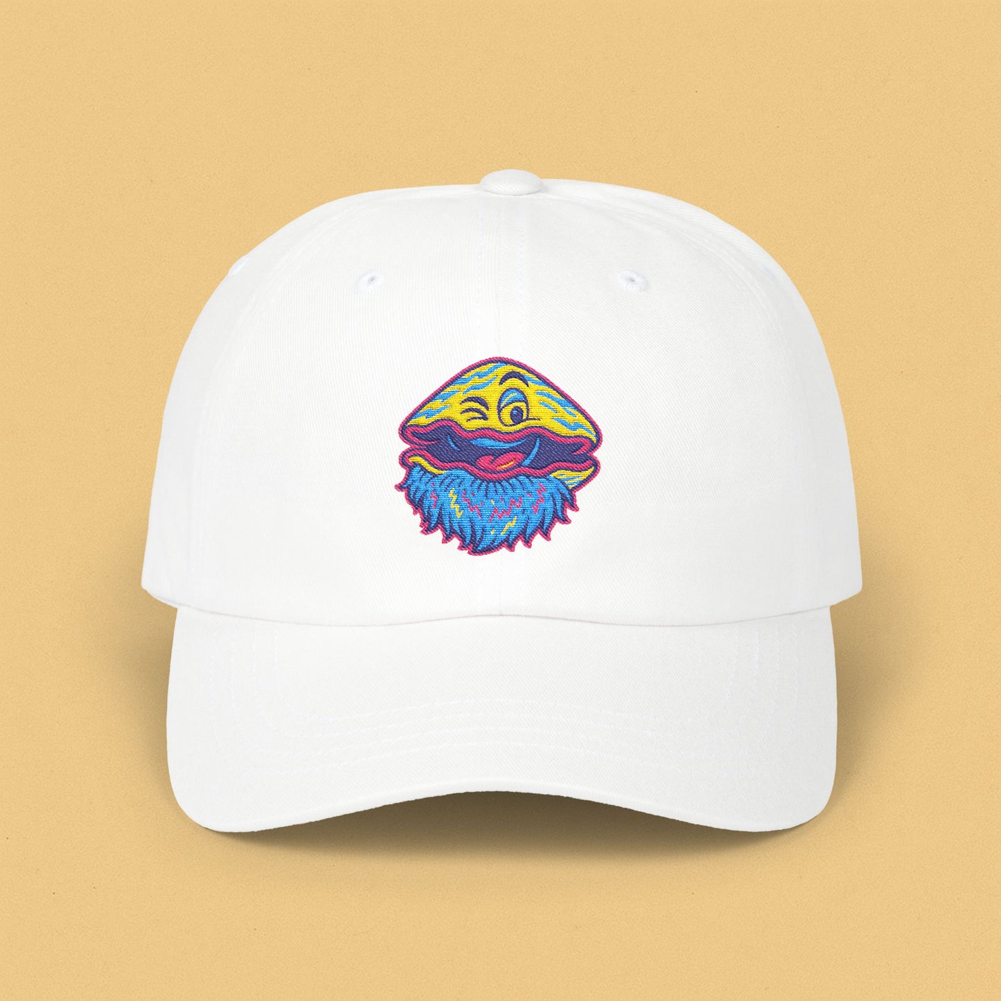 Psychedelic Clam Dad Cap