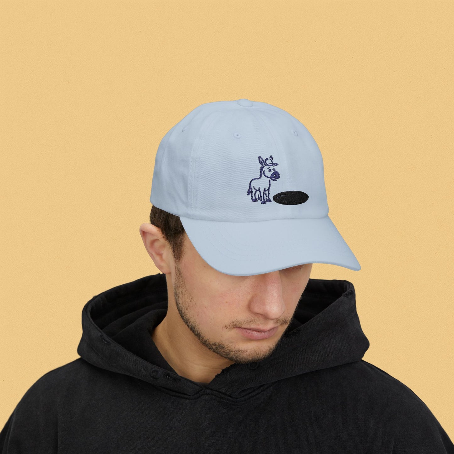 Donkey + Hole... you get it? Classic Dat Cap
