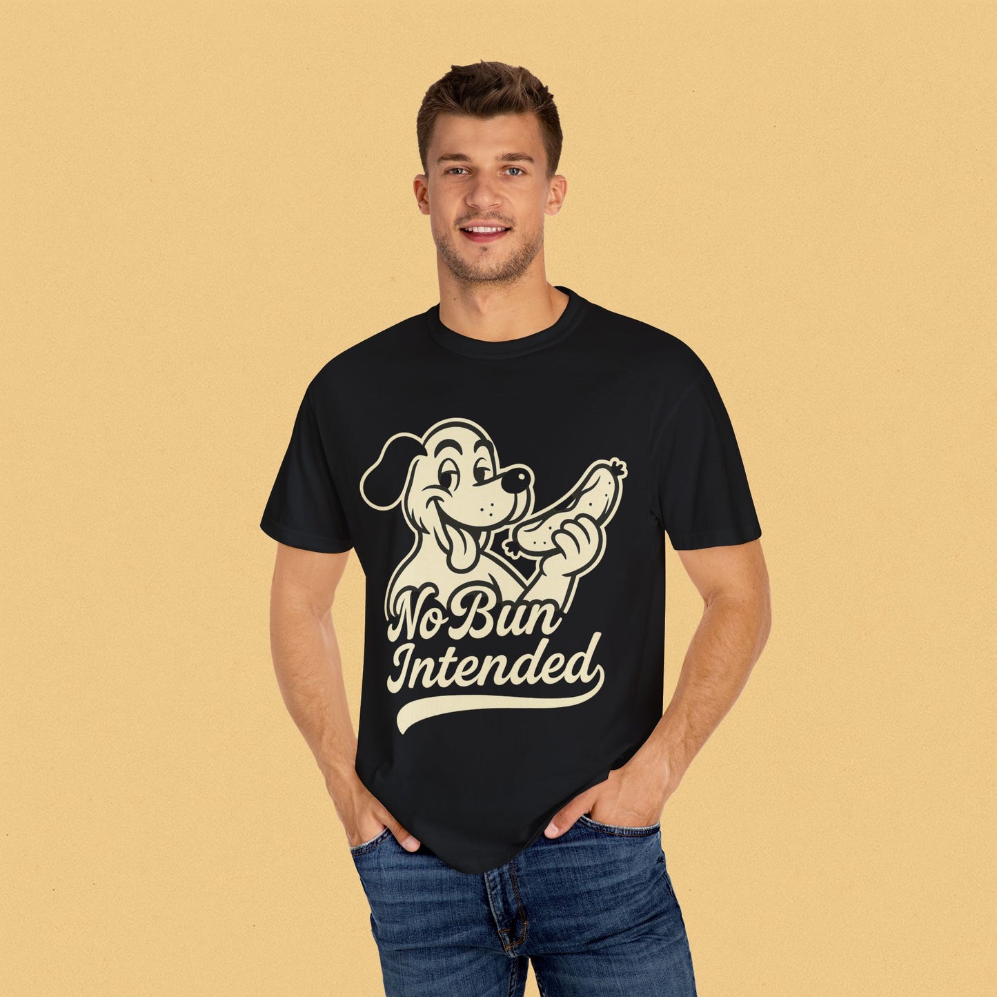 Raw Dog, No Bun Intended T-Shirt, Unisex