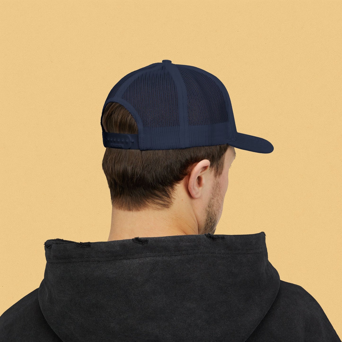 Barking Spider Embroidered Snapback Trucker Cap