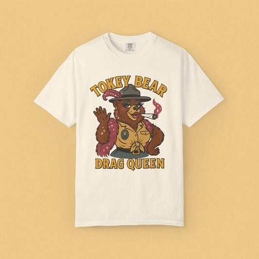 Tokey Bear Drag Queen T-Shirt Unisex Casual