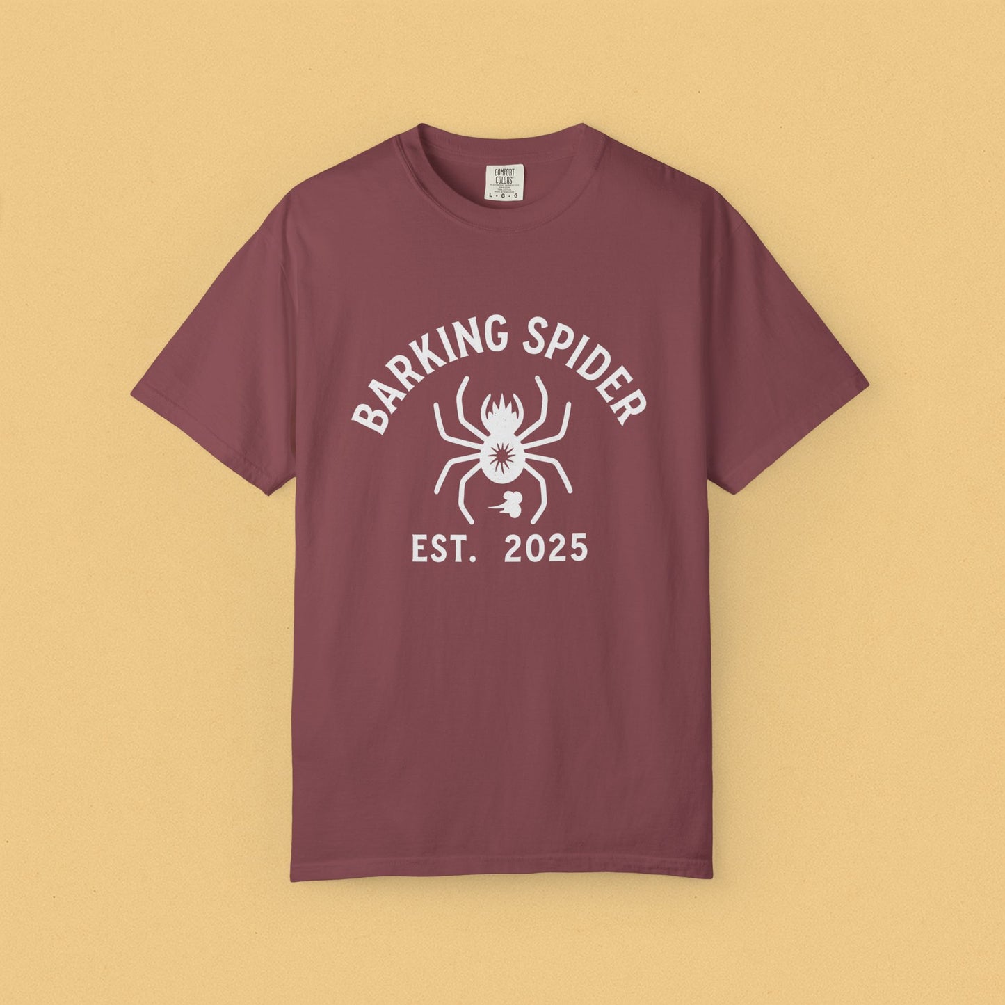 Barking Spider Unisex Garment-Dyed T-Shirt