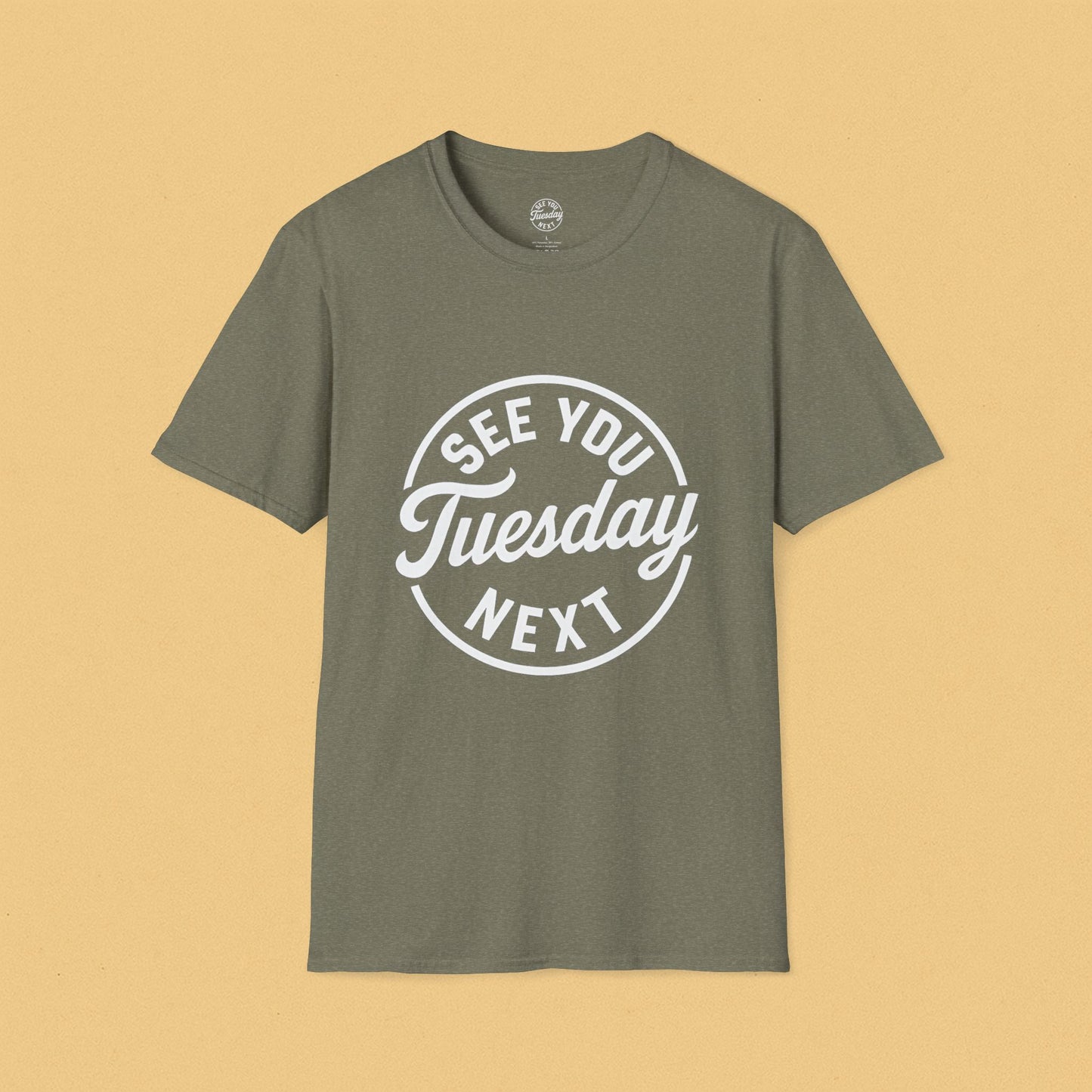 See You Tuesday Unisex Softstyle T-Shirt