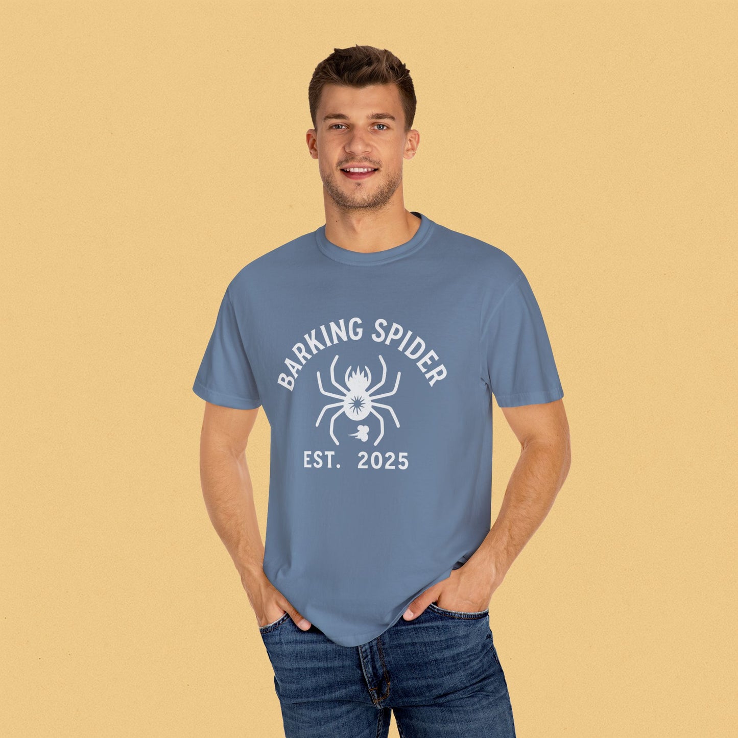 Barking Spider Unisex Garment-Dyed T-Shirt