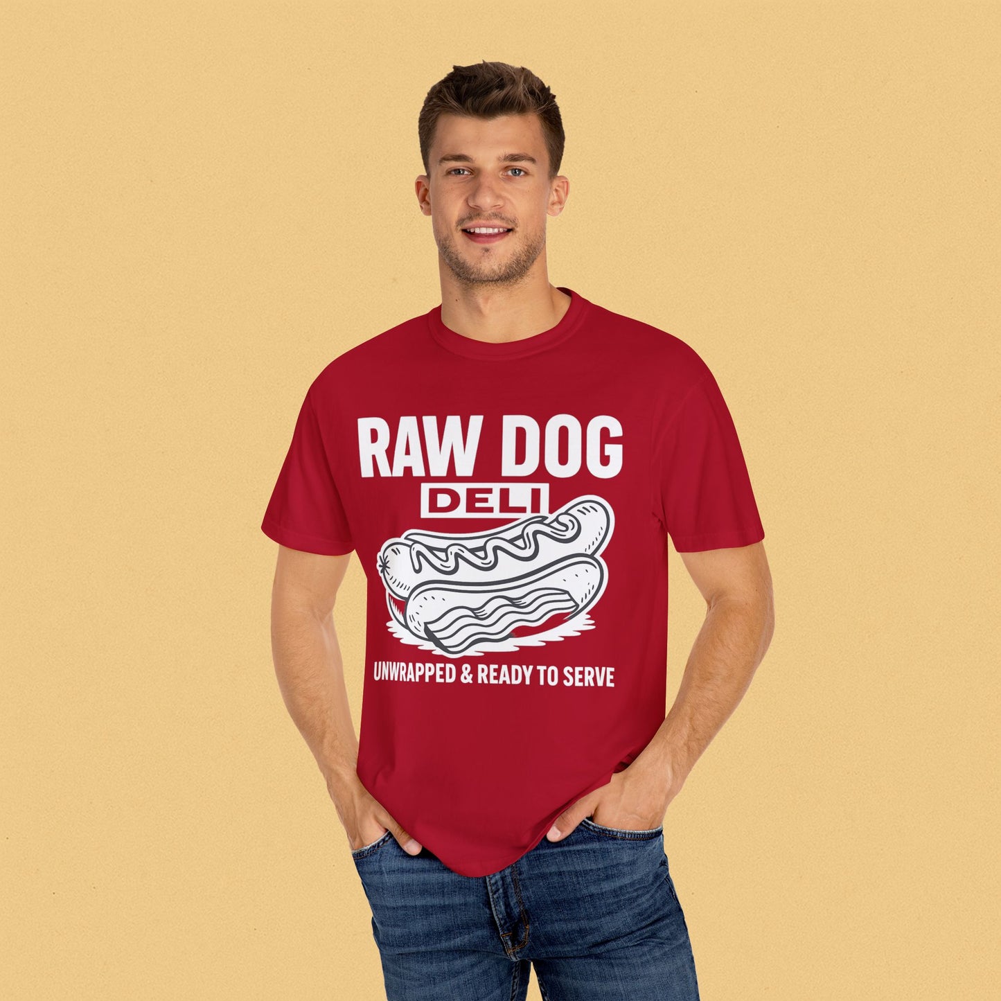 "RAW DOG DELI" Graphic Tee