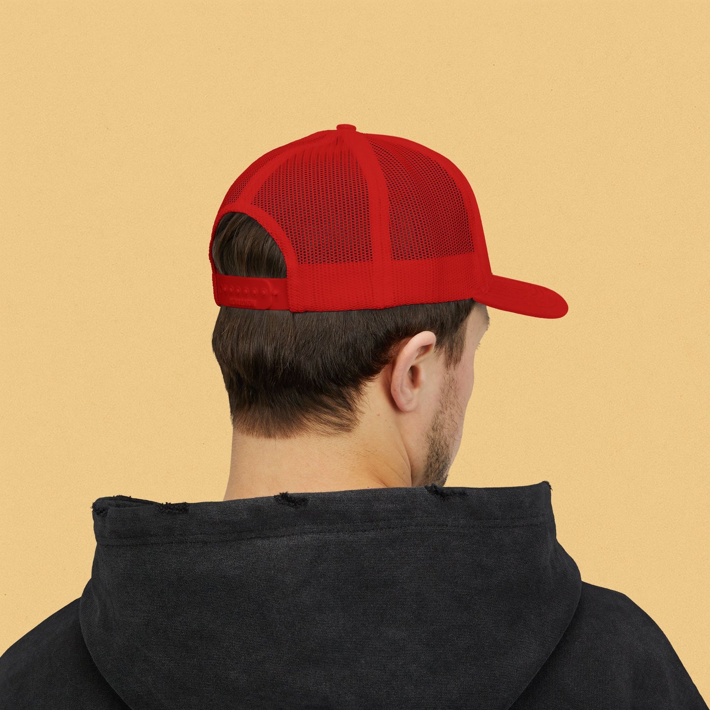 Barking Spider Embroidered Snapback Trucker Cap