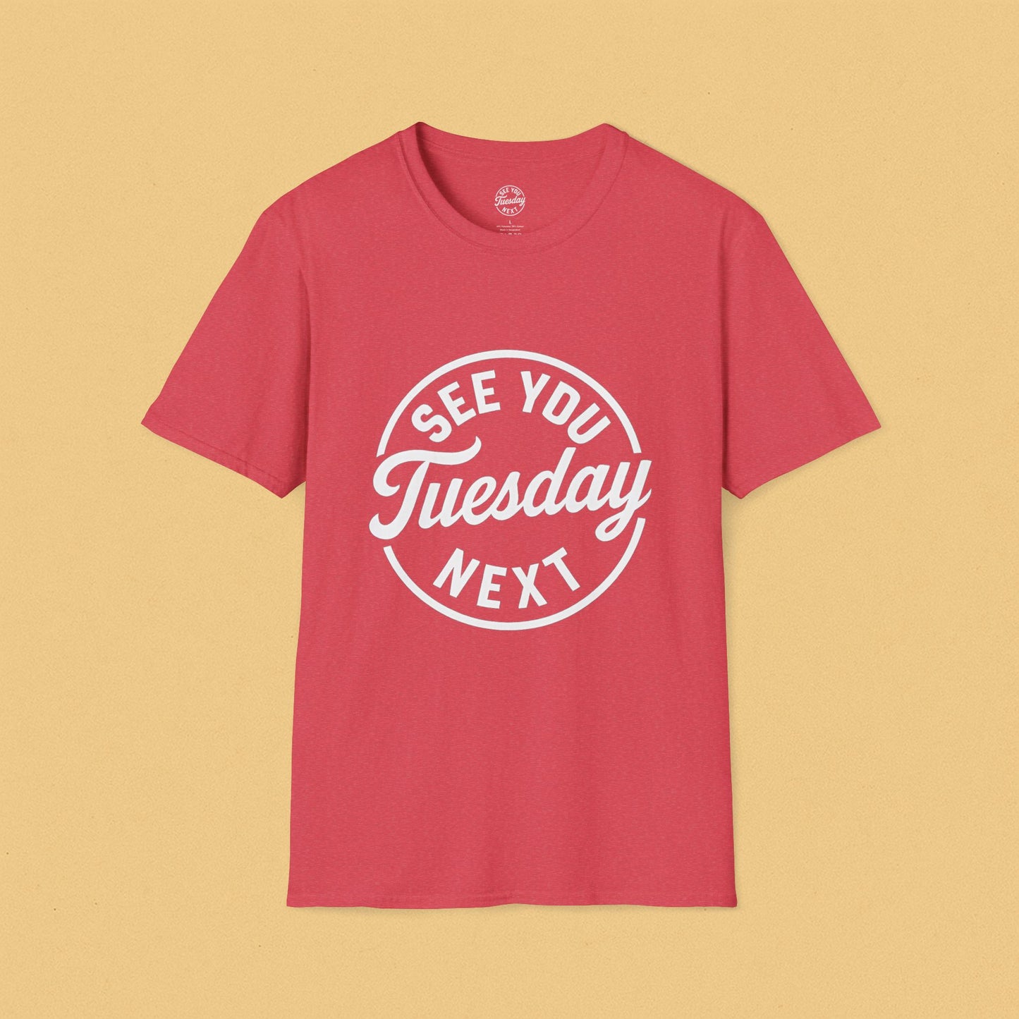 See You Tuesday Unisex Softstyle T-Shirt