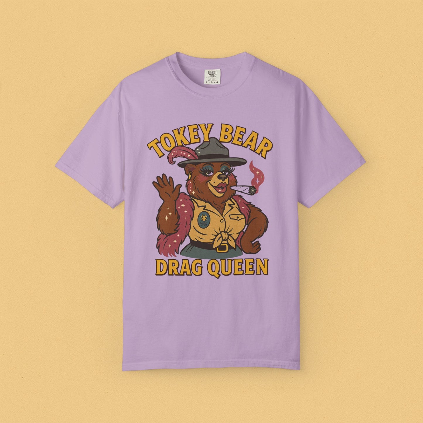 Tokey Bear Drag Queen T-Shirt Unisex Casual