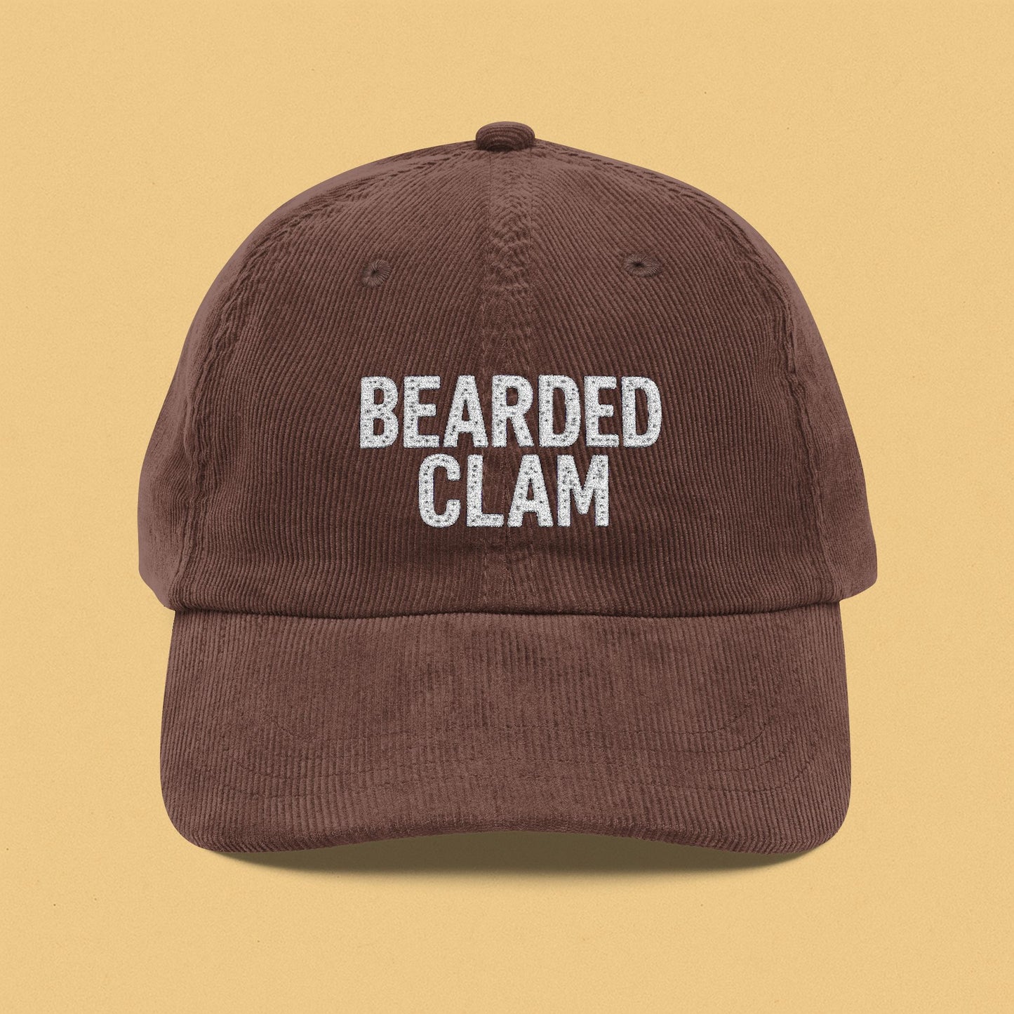 Bearded Clam Corduroy Cap