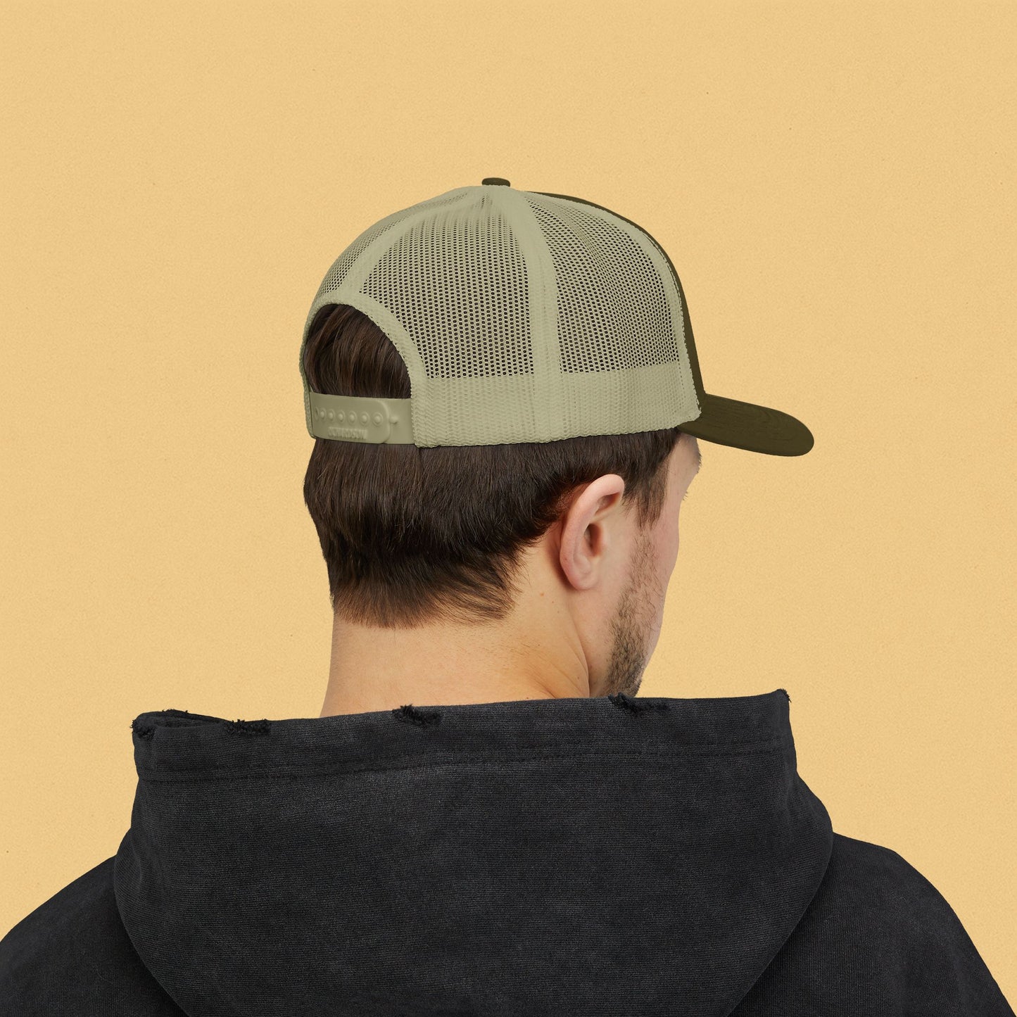 Barking Spider Embroidered Snapback Trucker Cap
