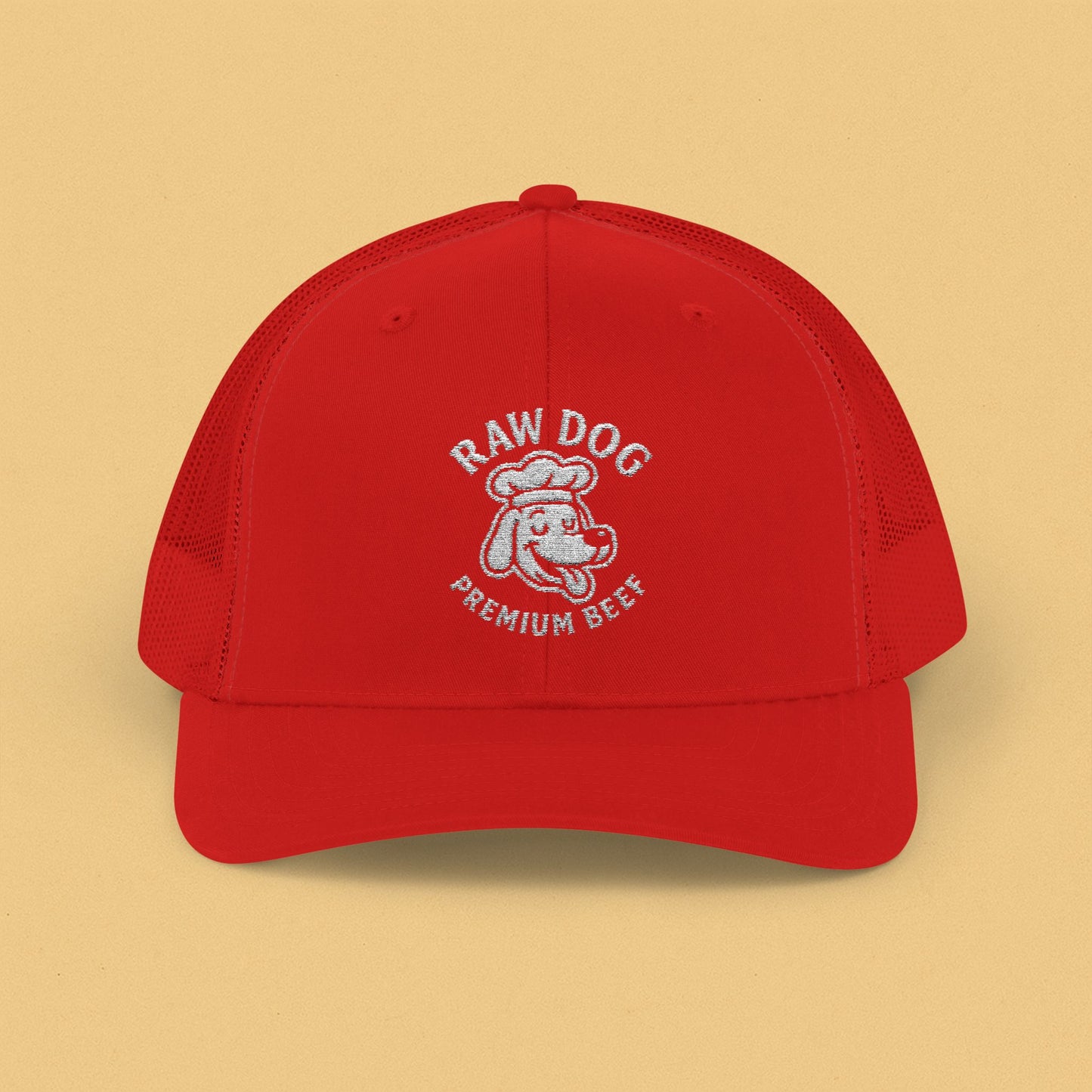Raw Dog Trucker Snapback Hat