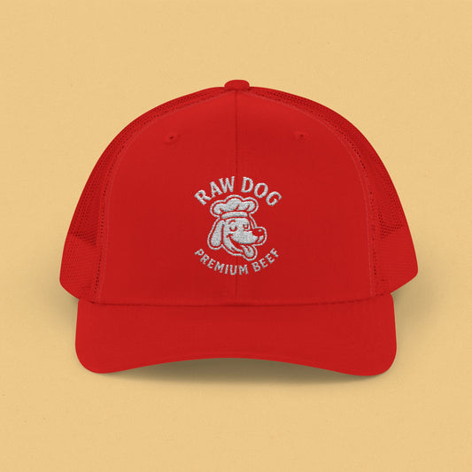 Raw Dog Trucker Snapback Hat