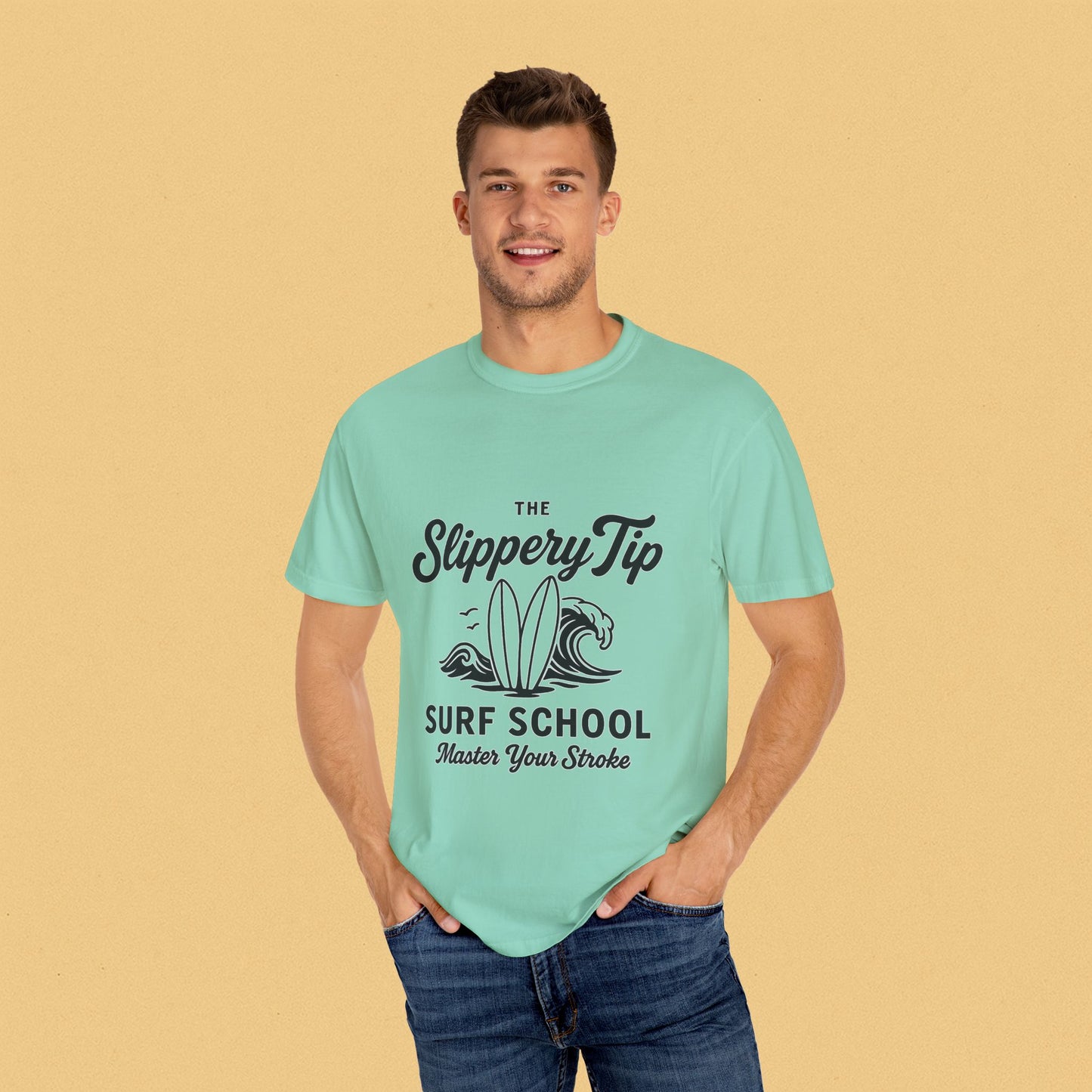 Slippery Tip  T-Shirt | Unisex Tee | Master Your Stroke
