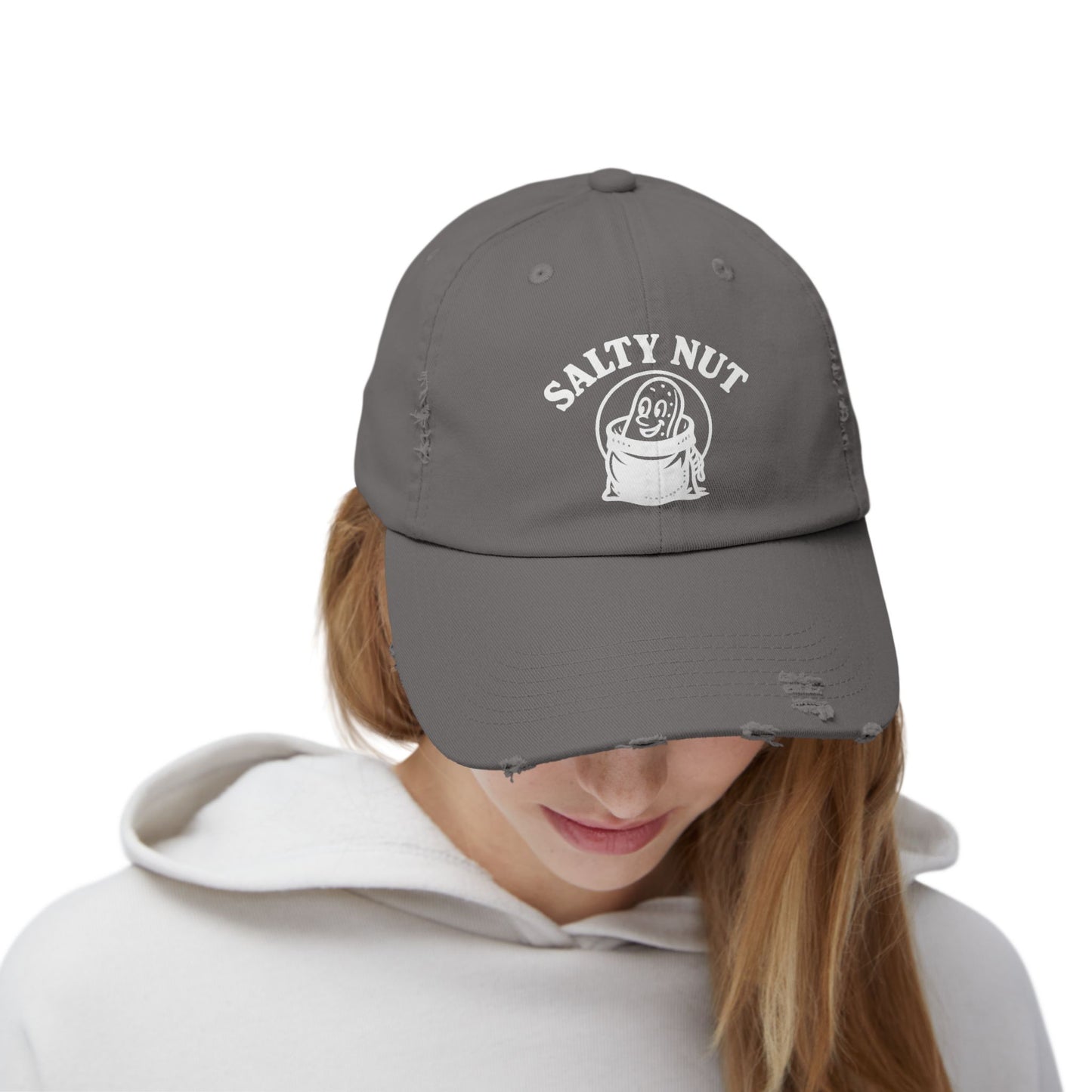 Salty Nut Distressed Unisex Cap