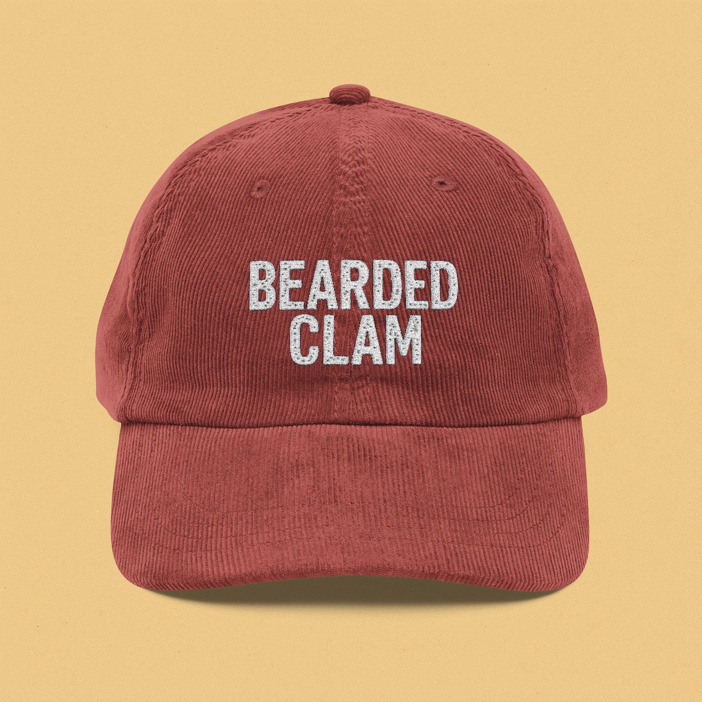 Bearded Clam Corduroy Cap
