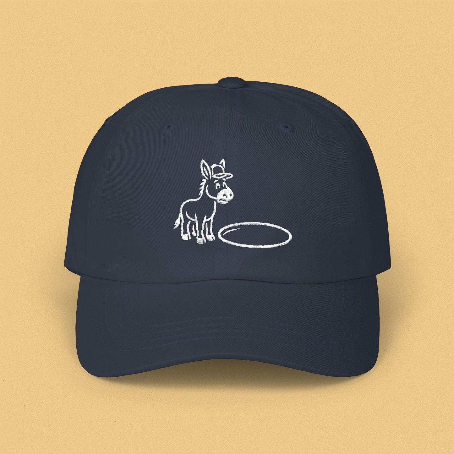 Donkey + Hole... you get it? Classic Dat Cap